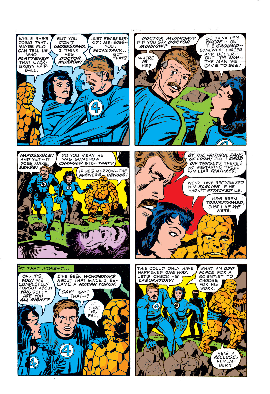 What If? (1977) issue 11 - The original marvel bullpen had become the Fantastic Four - Page 6