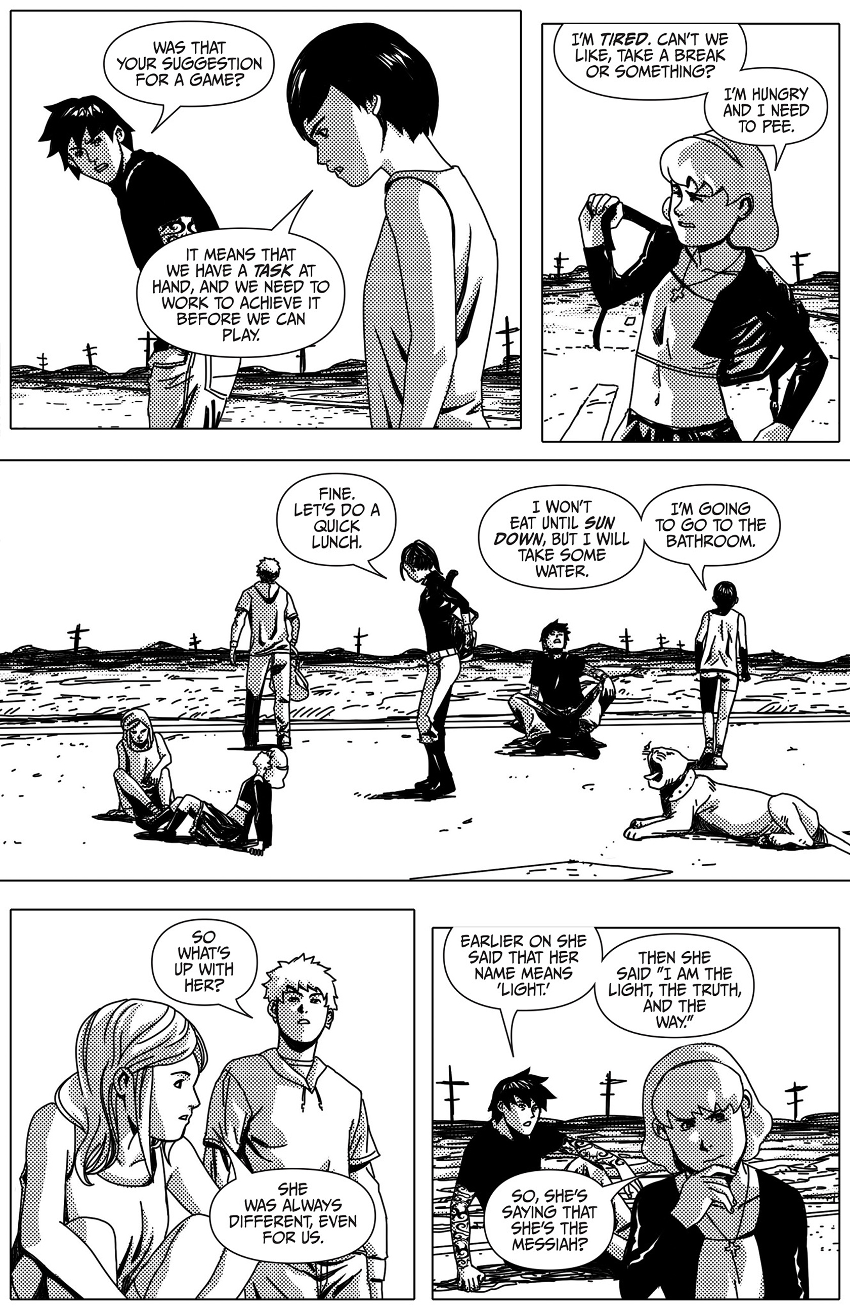 Read online Amanda Hocking's The Hollows: A Hollowland Graphic Novel comic -  Issue #6 - 19