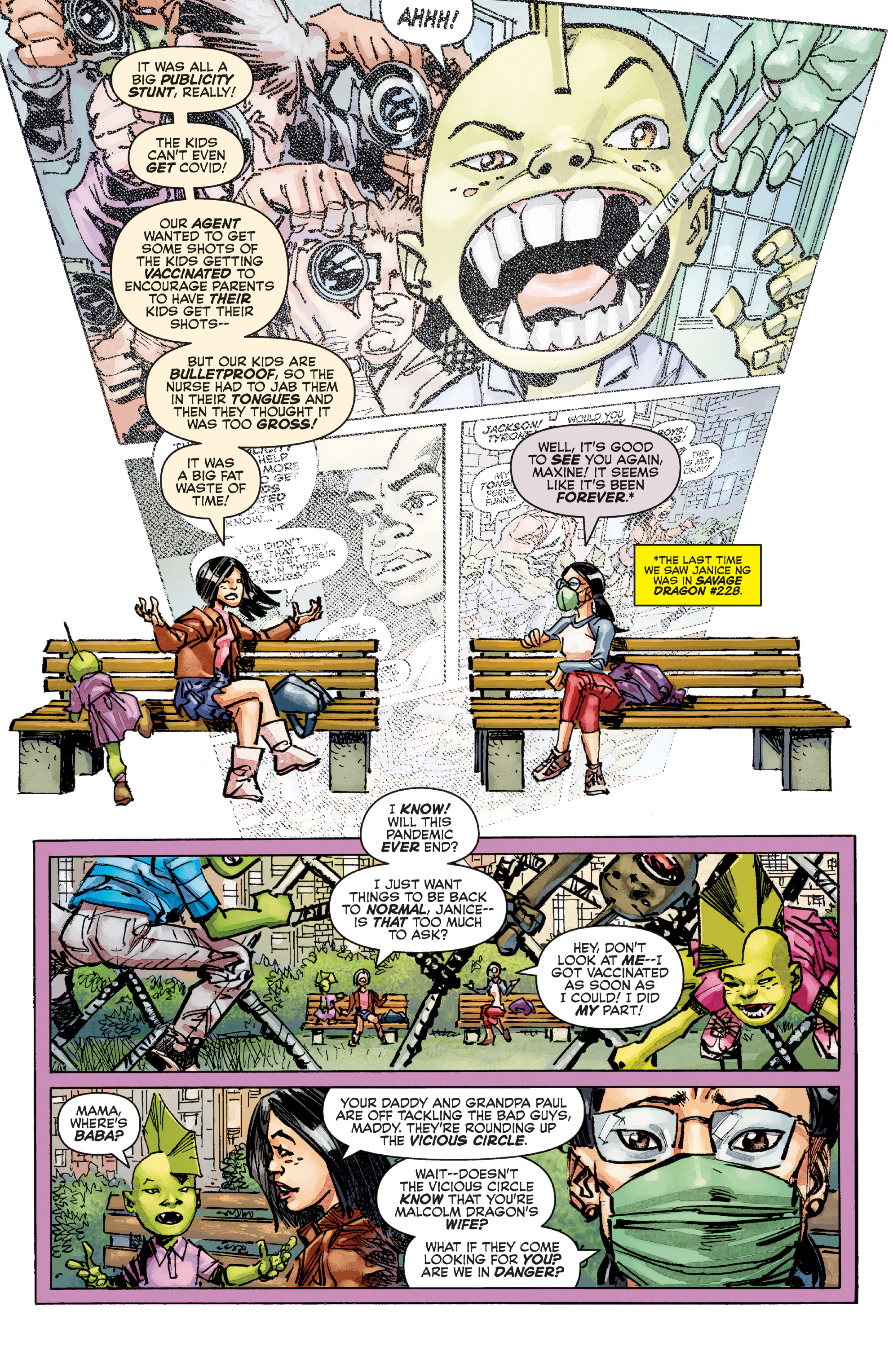 Read online The Savage Dragon (1993) comic -  Issue #262 - 5