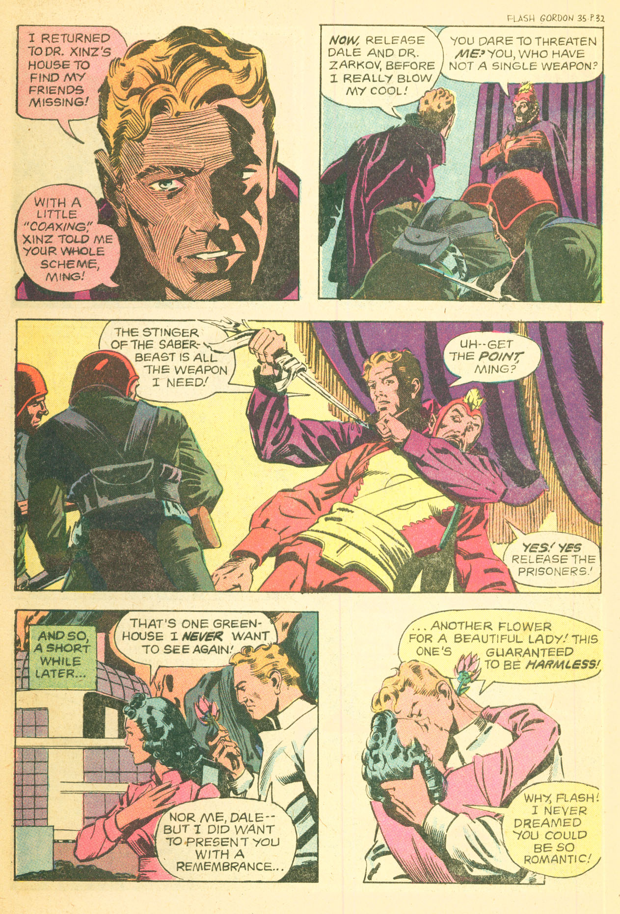 Read online Flash Gordon (1978) comic -  Issue #35 - 34