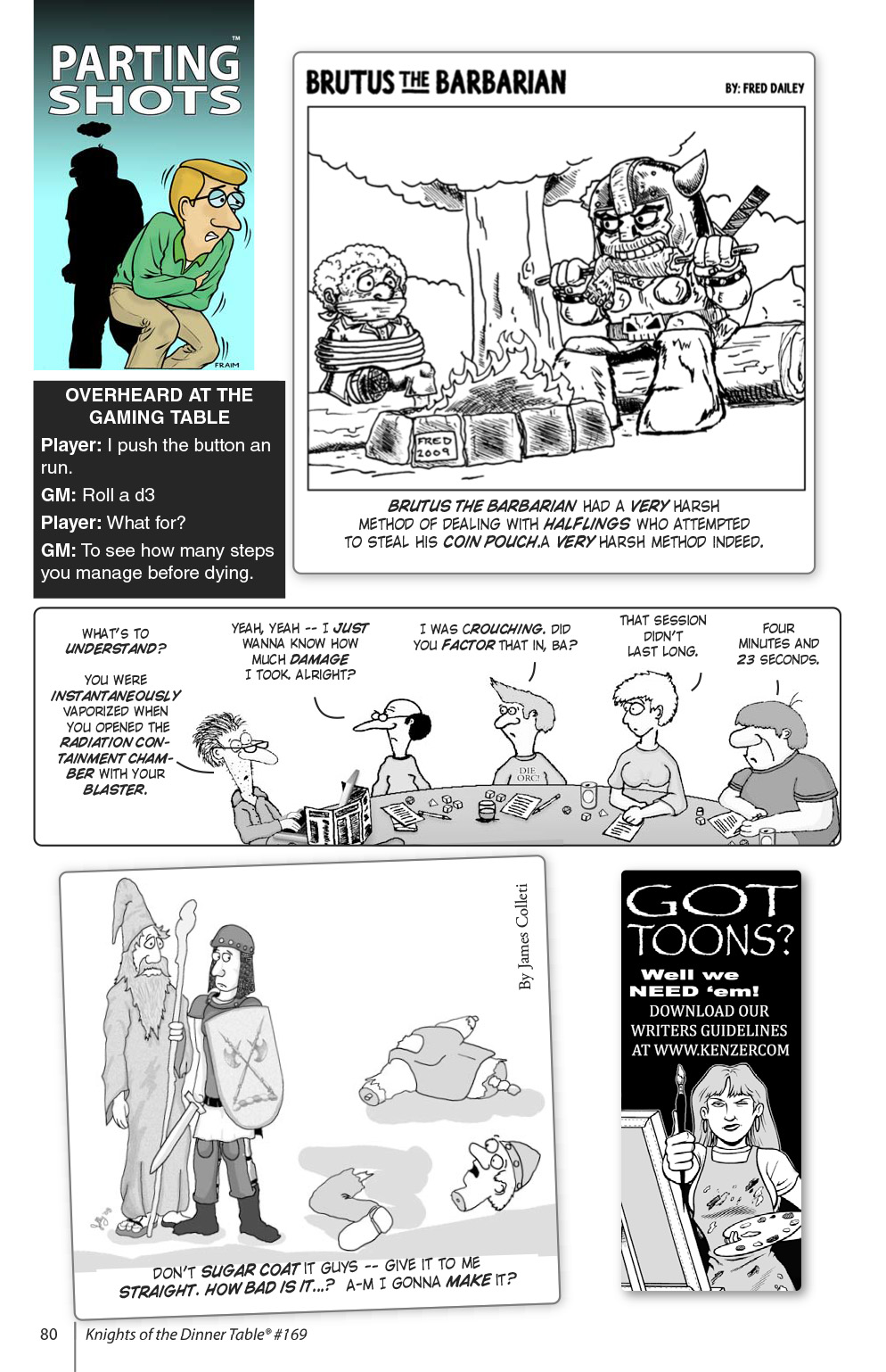 Read online Knights of the Dinner Table comic -  Issue #169 - 82