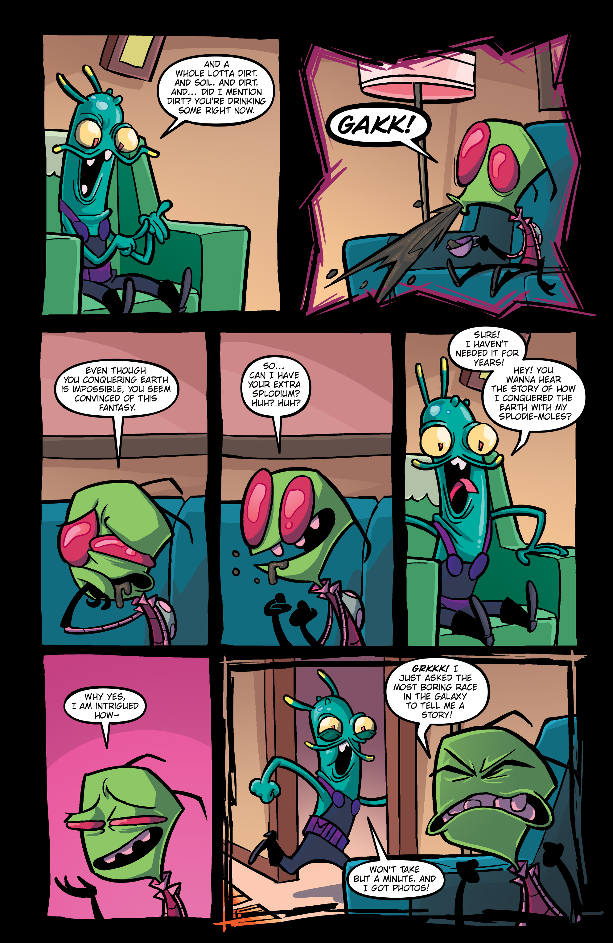 Read online Invader Zim comic -  Issue # _TPB 6 - 17