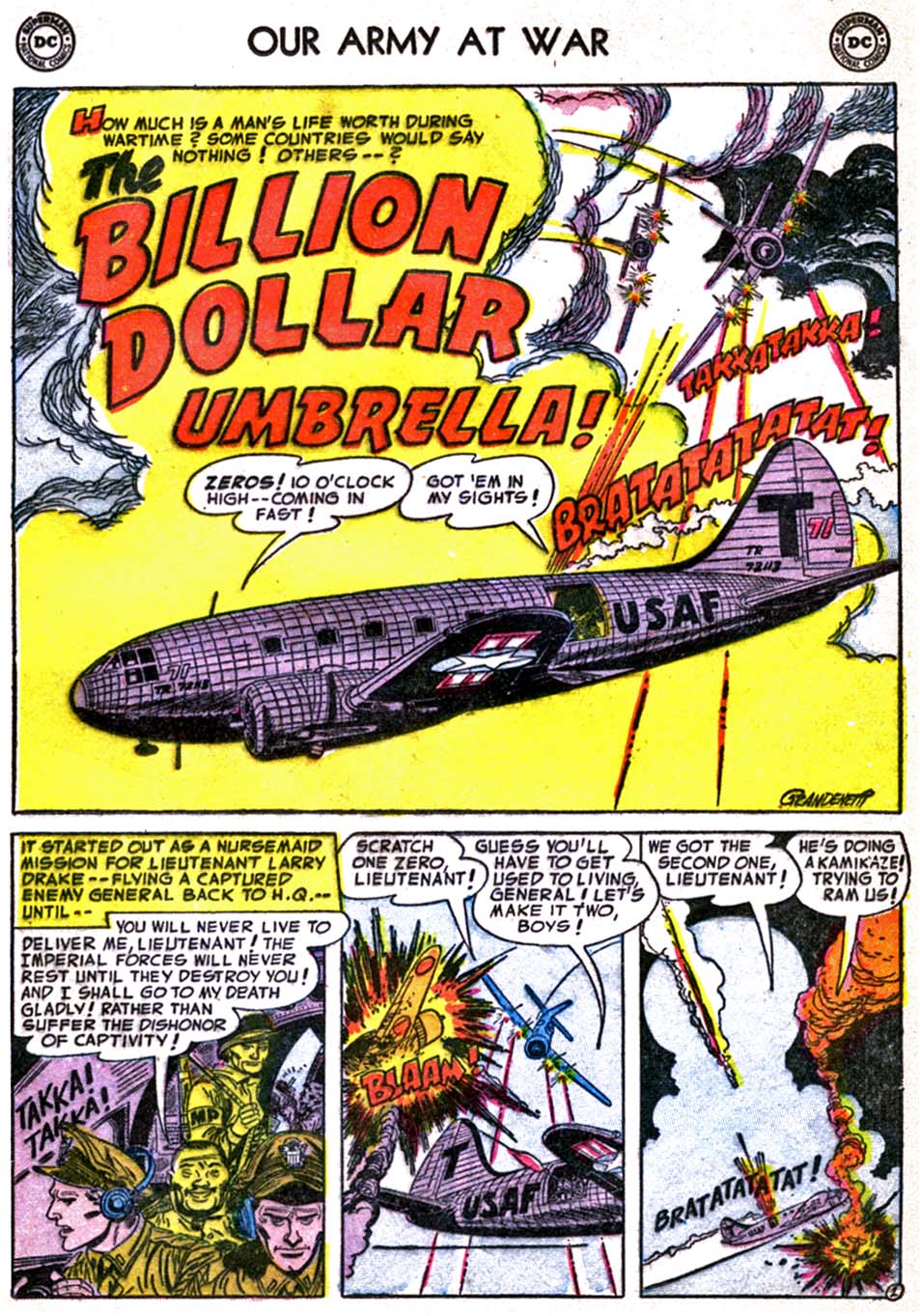 Read online Our Army at War (1952) comic -  Issue #22 - 21