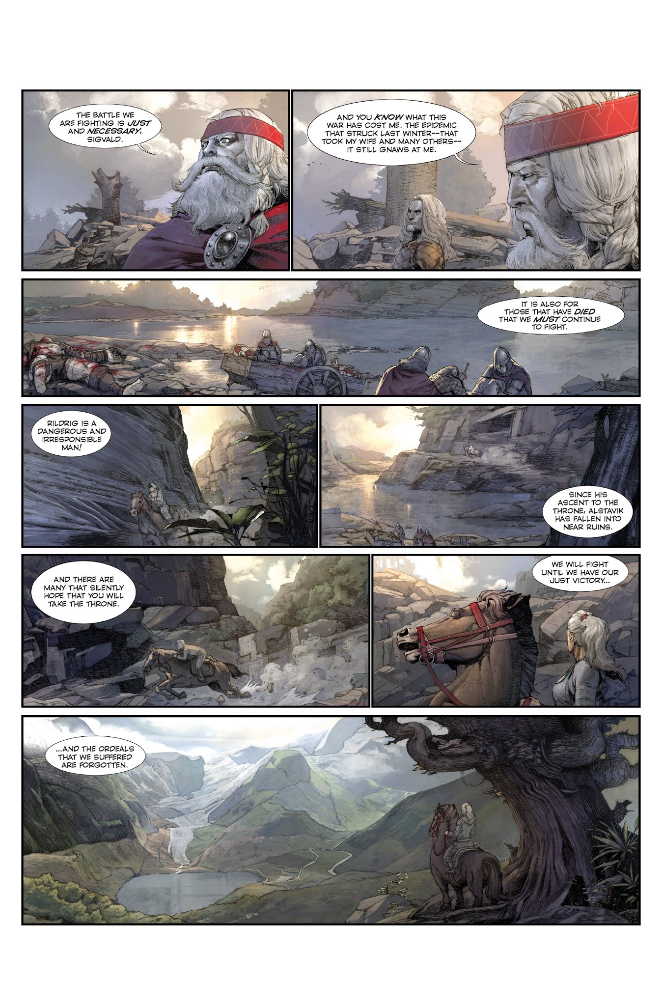 Read online Konungar: War of Crowns comic -  Issue #1 - 27
