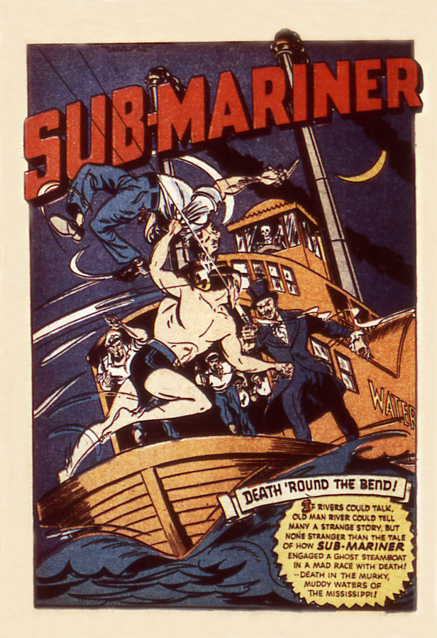 Read online Sub-Mariner Comics comic -  Issue #7 - 46