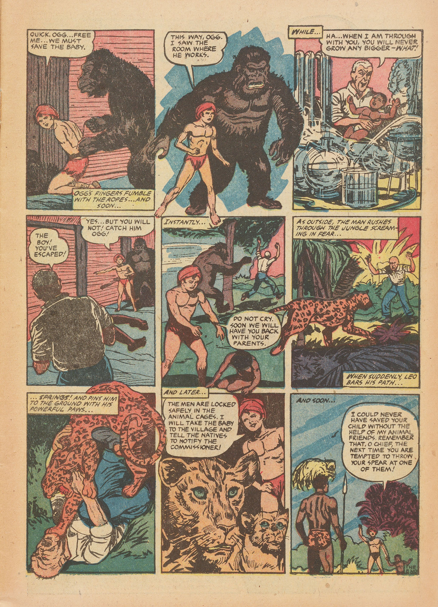 Read online Wambi Jungle Boy comic -  Issue #15 - 11