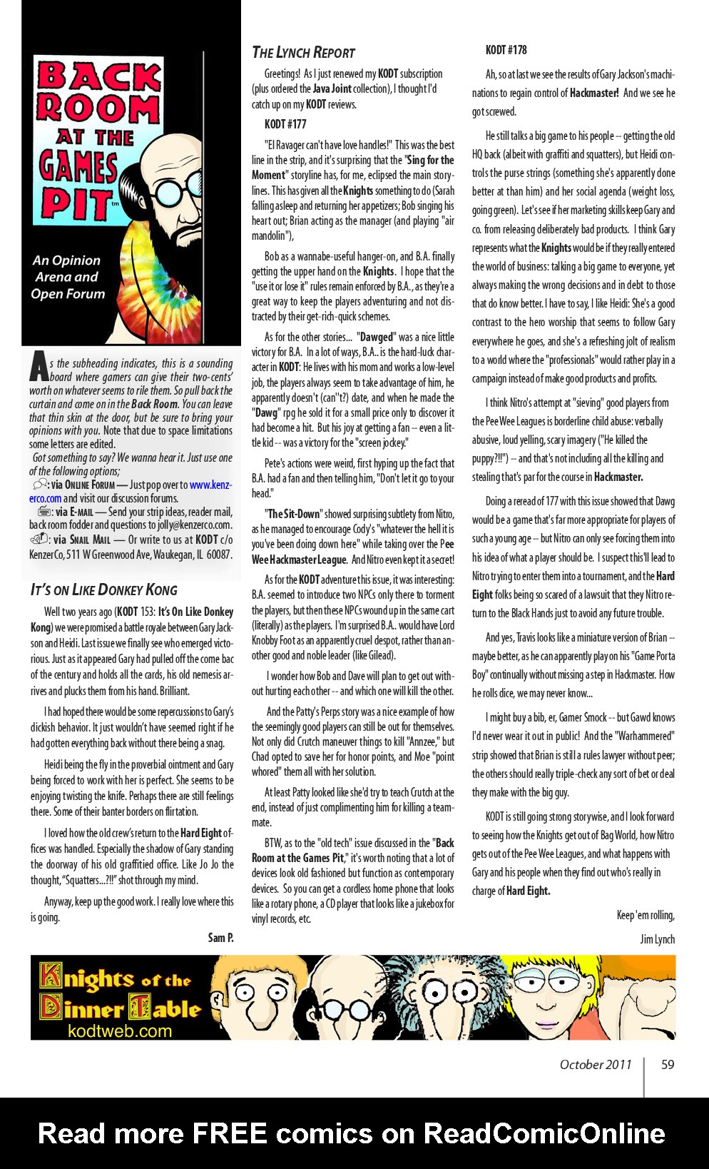 Read online Knights of the Dinner Table comic -  Issue #180 - 61