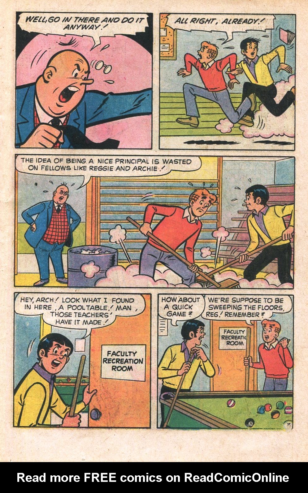 Read online Reggie and Me (1966) comic -  Issue #71 - 15