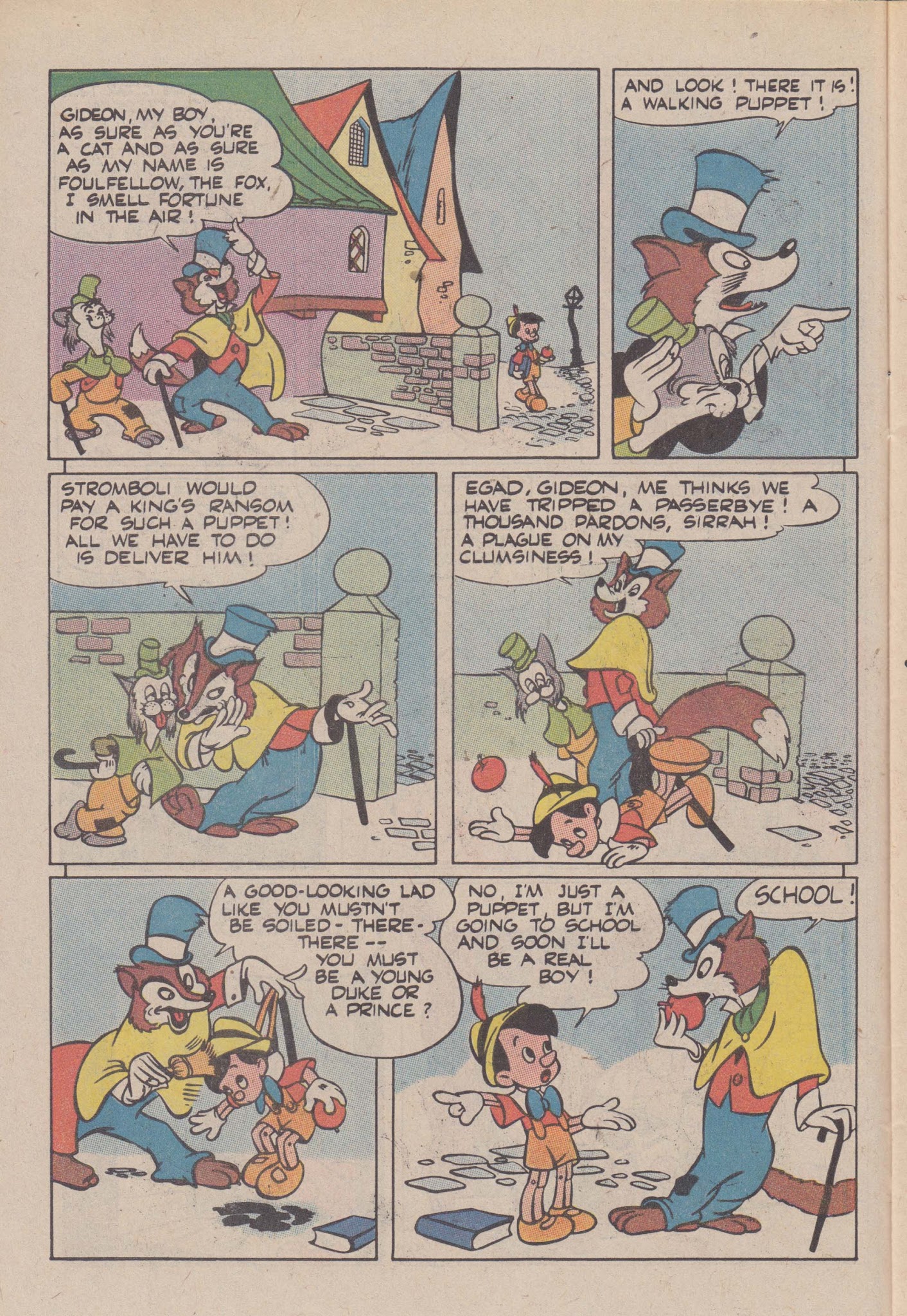 Read online Walt Disney's Pinocchio Special comic -  Issue # Full - 10