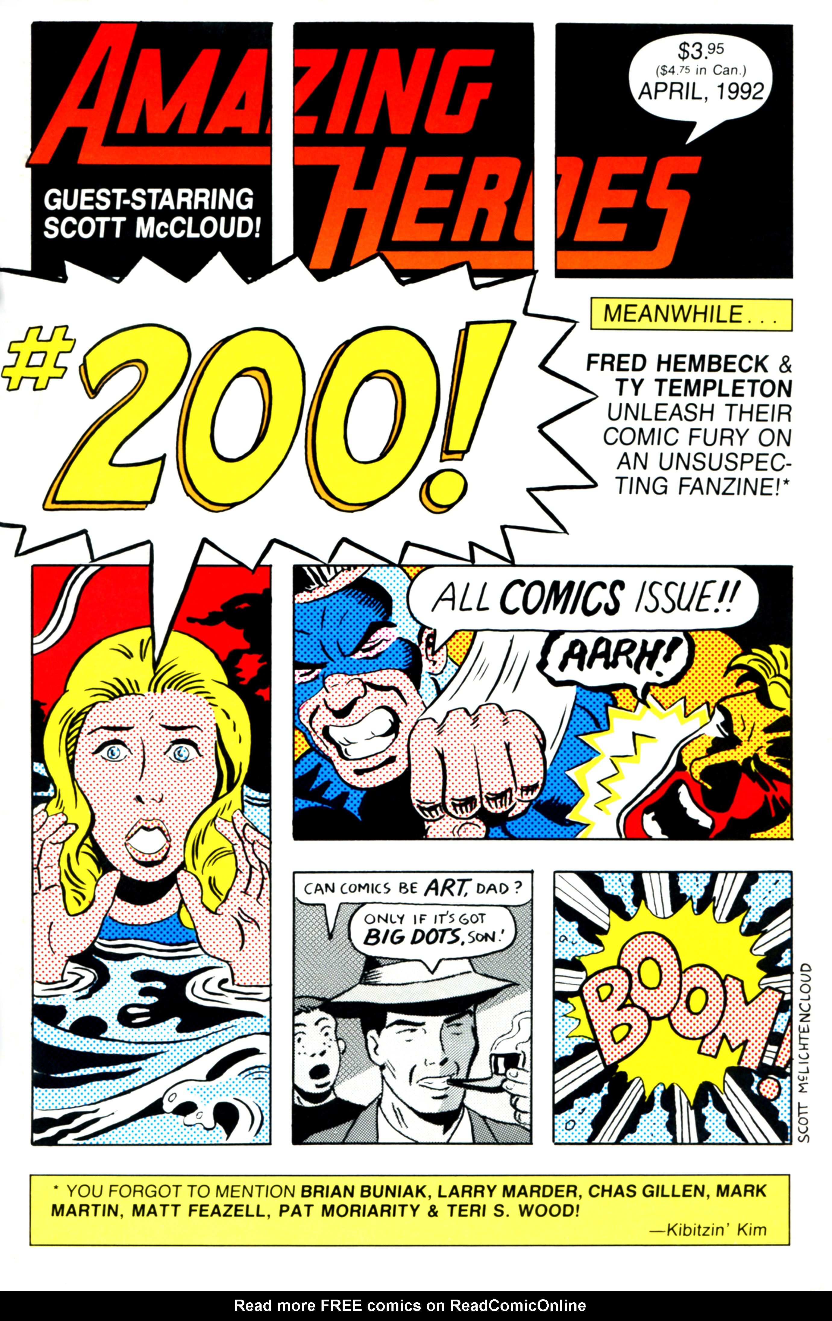 Read online Amazing Heroes comic -  Issue #200 - 1