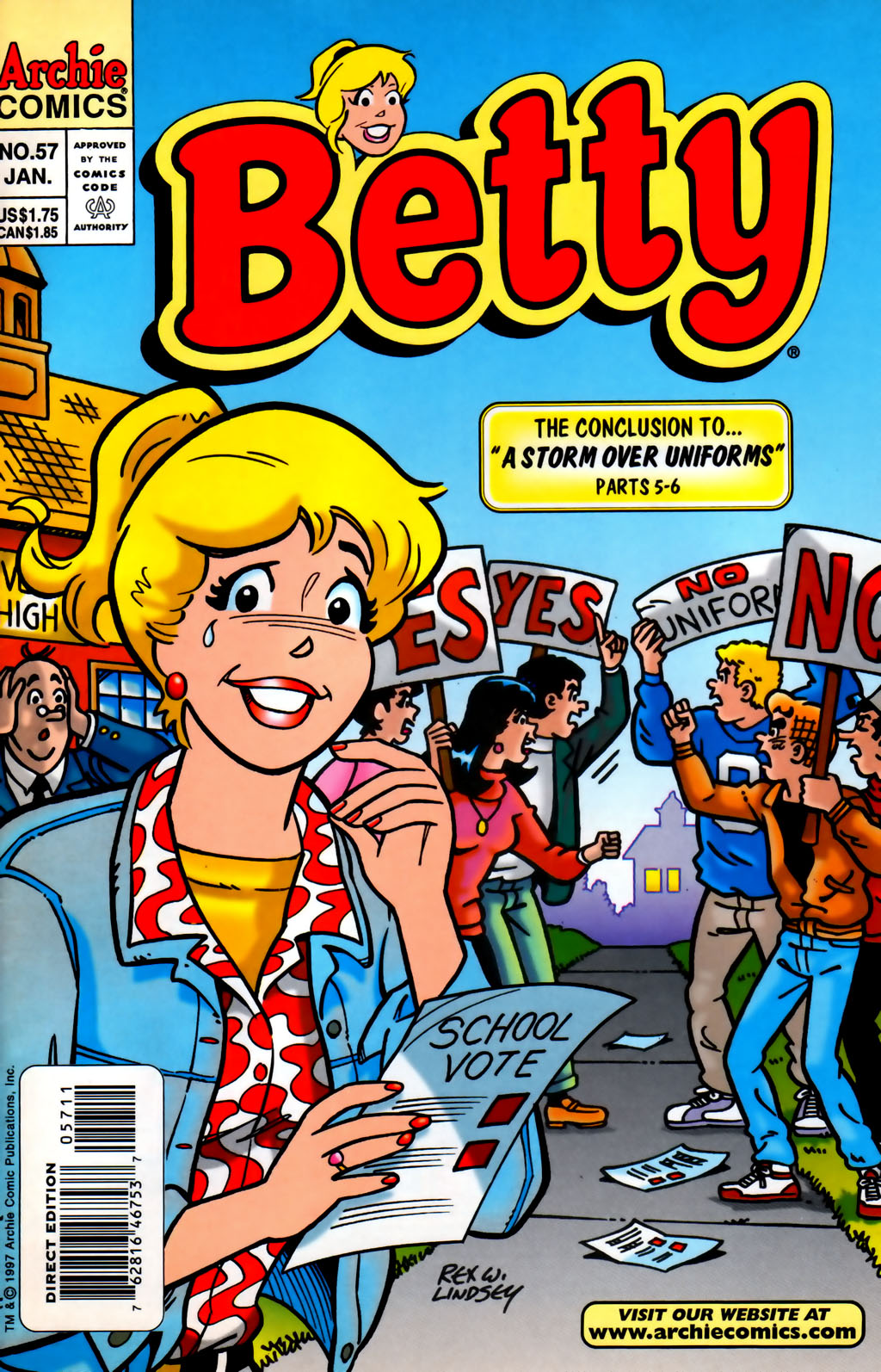 Read online Betty comic -  Issue #57 - 1