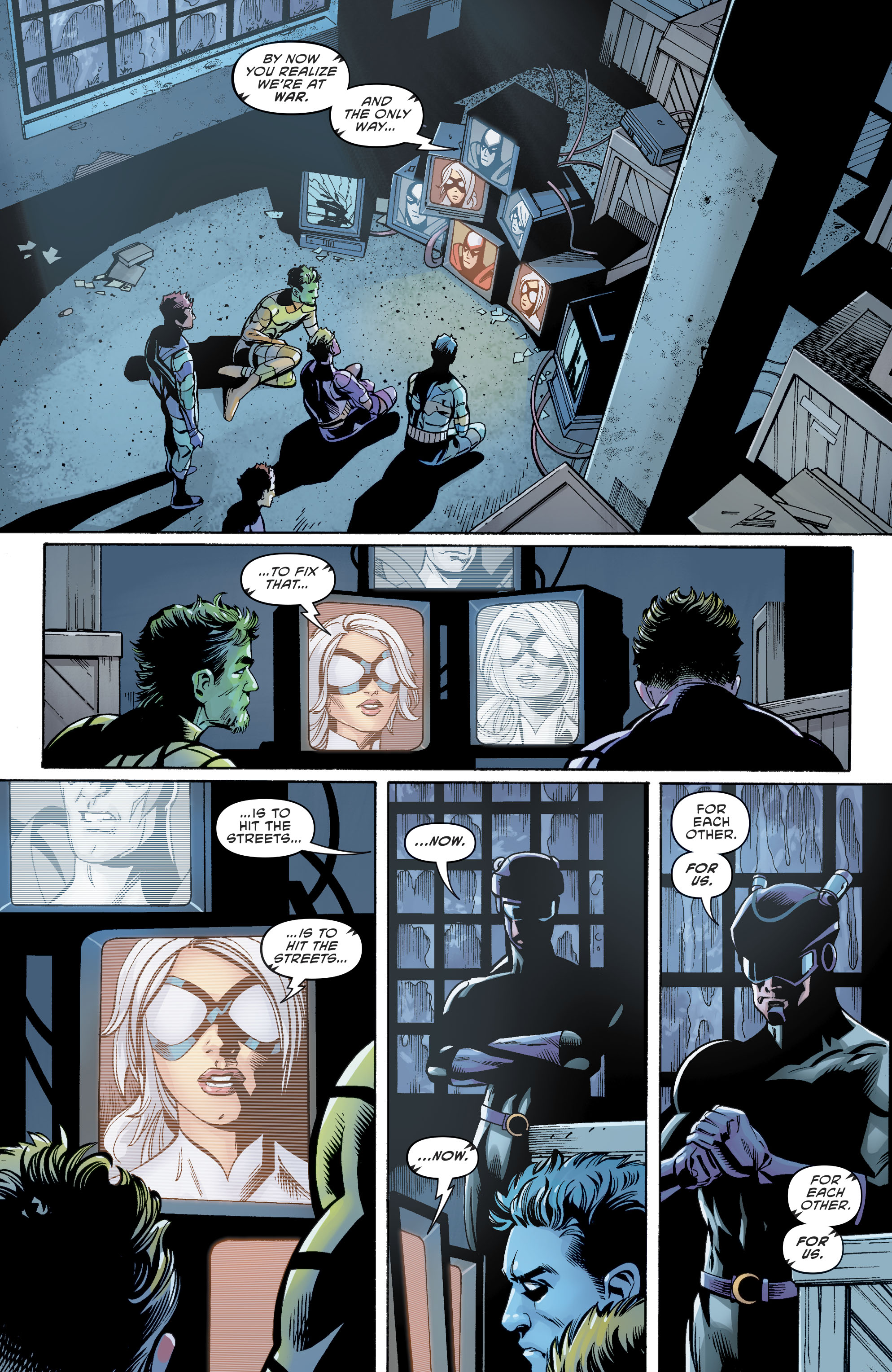 Read online Titans: Burning Rage comic -  Issue #4 - 24