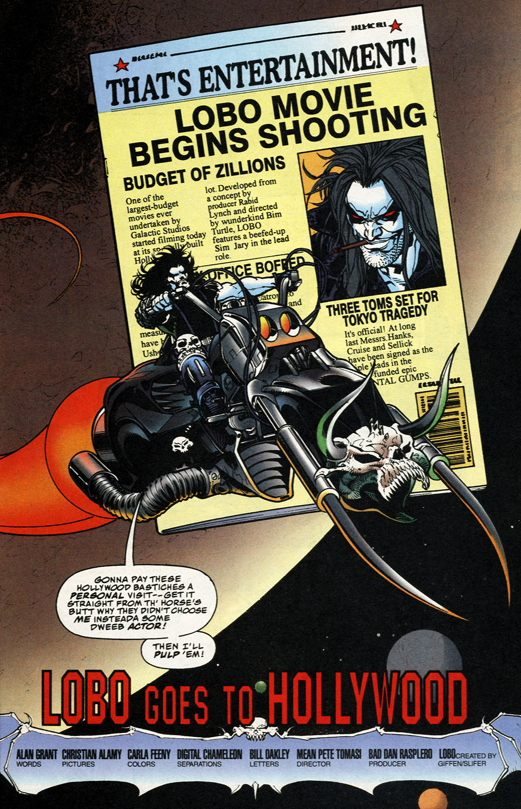 Read online Lobo Goes to Hollywood comic -  Issue # Full - 4