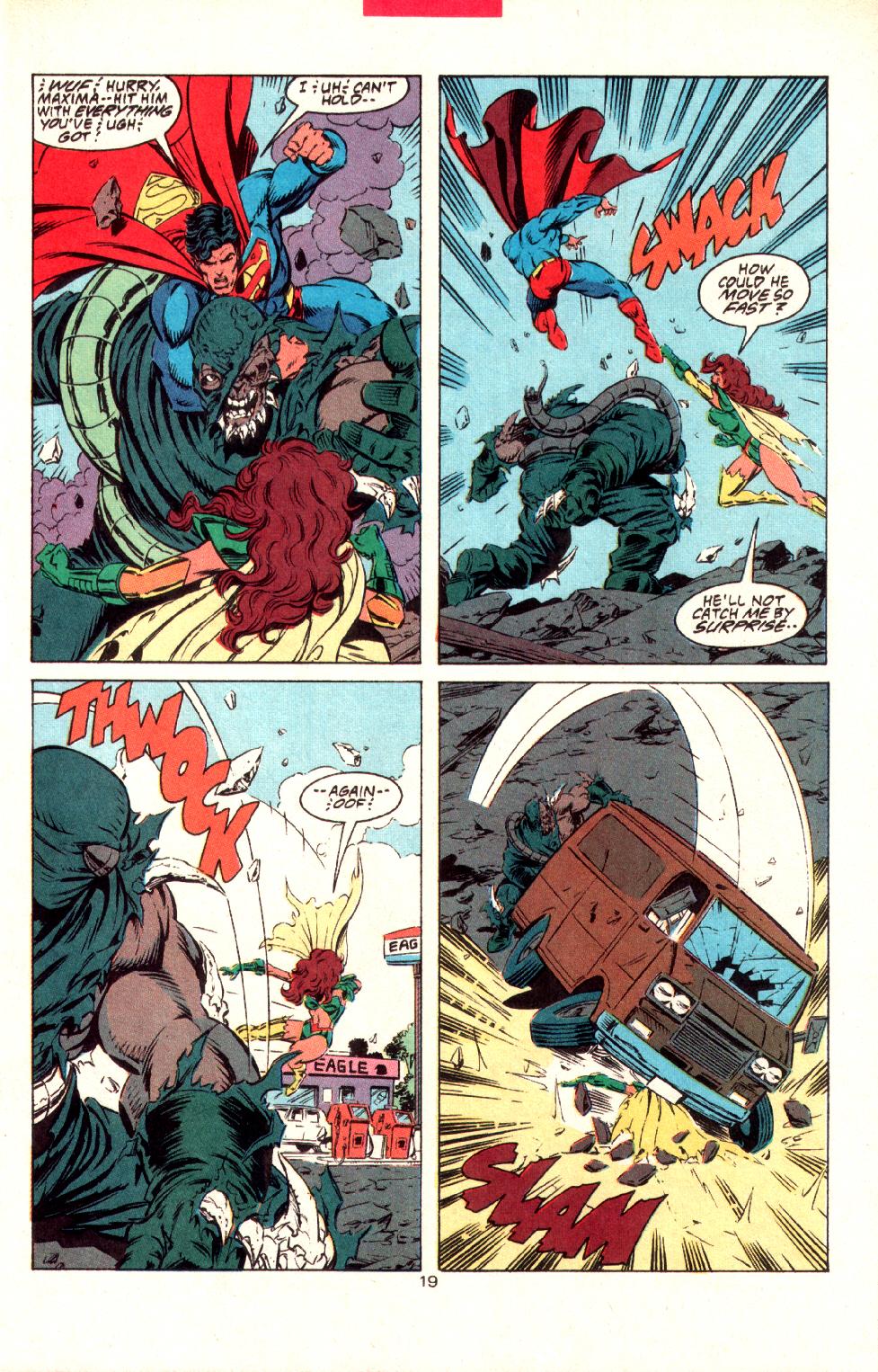 Read online Adventures of Superman (1987) comic -  Issue #497 - 21