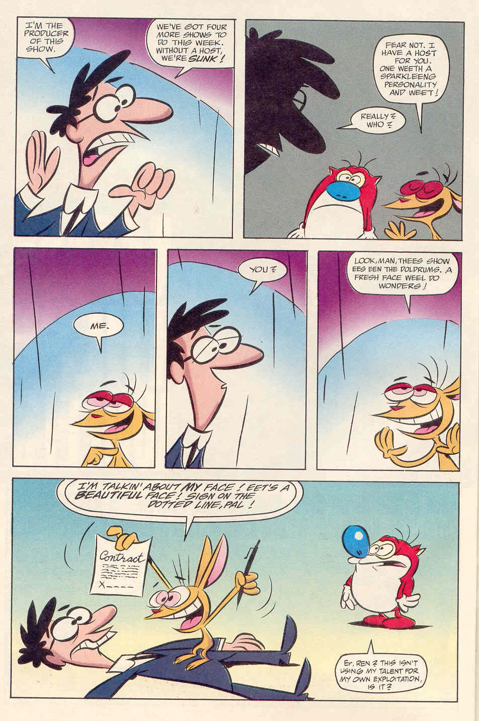 Read online The Ren & Stimpy Show comic -  Issue #20 - 8