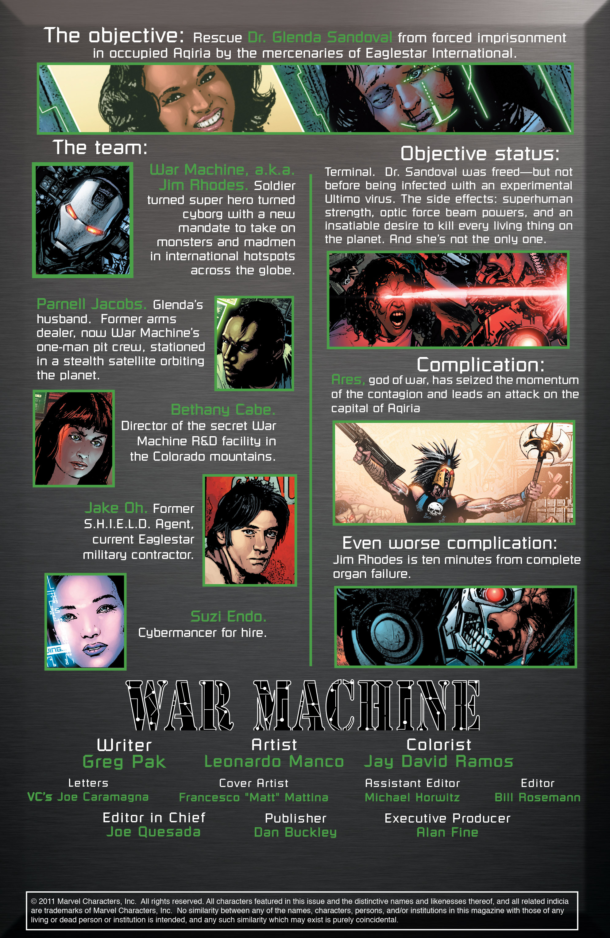 Read online War Machine (2009) comic -  Issue #6 - 2