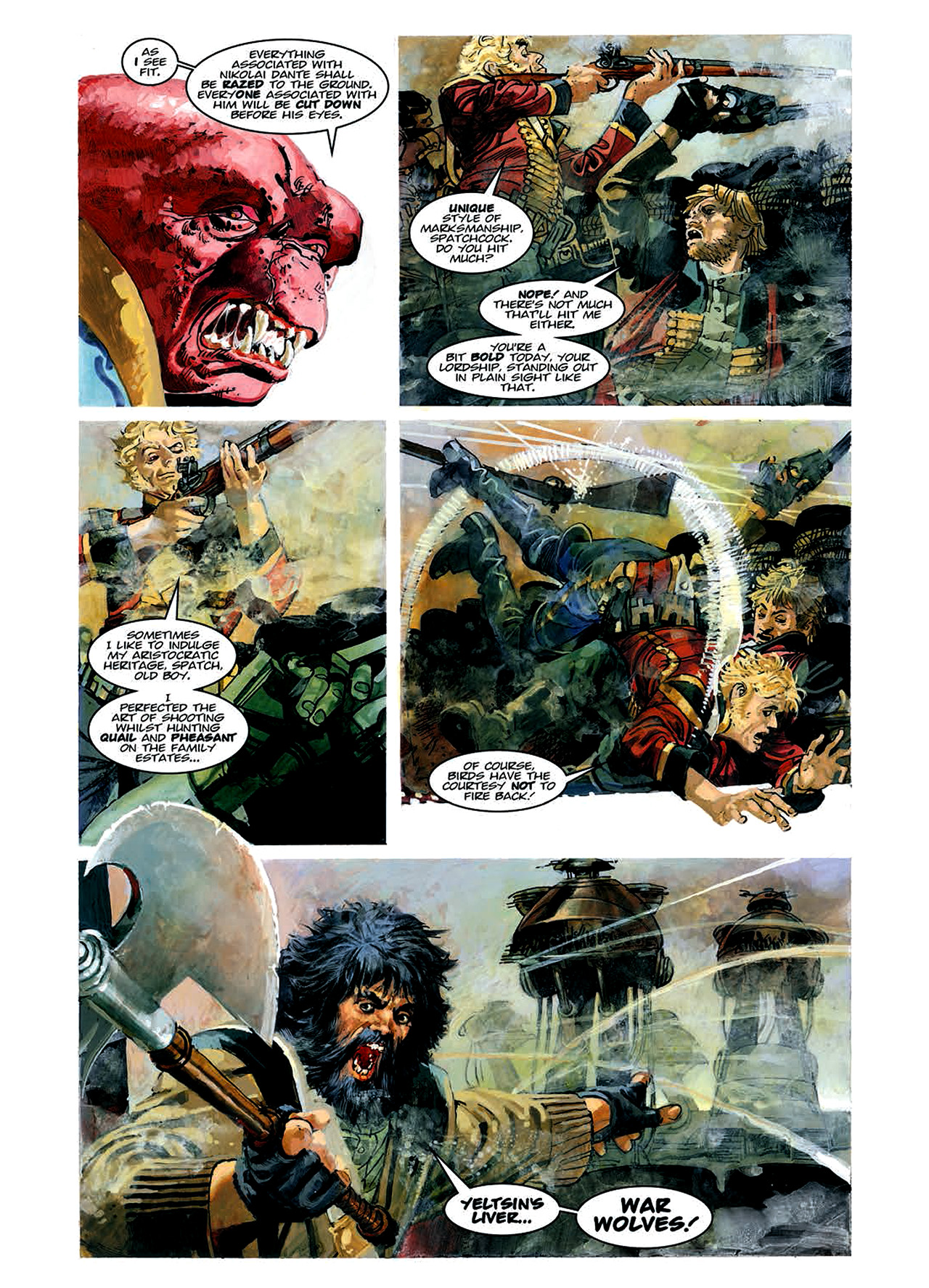 Read online Nikolai Dante comic -  Issue # TPB 5 - 98