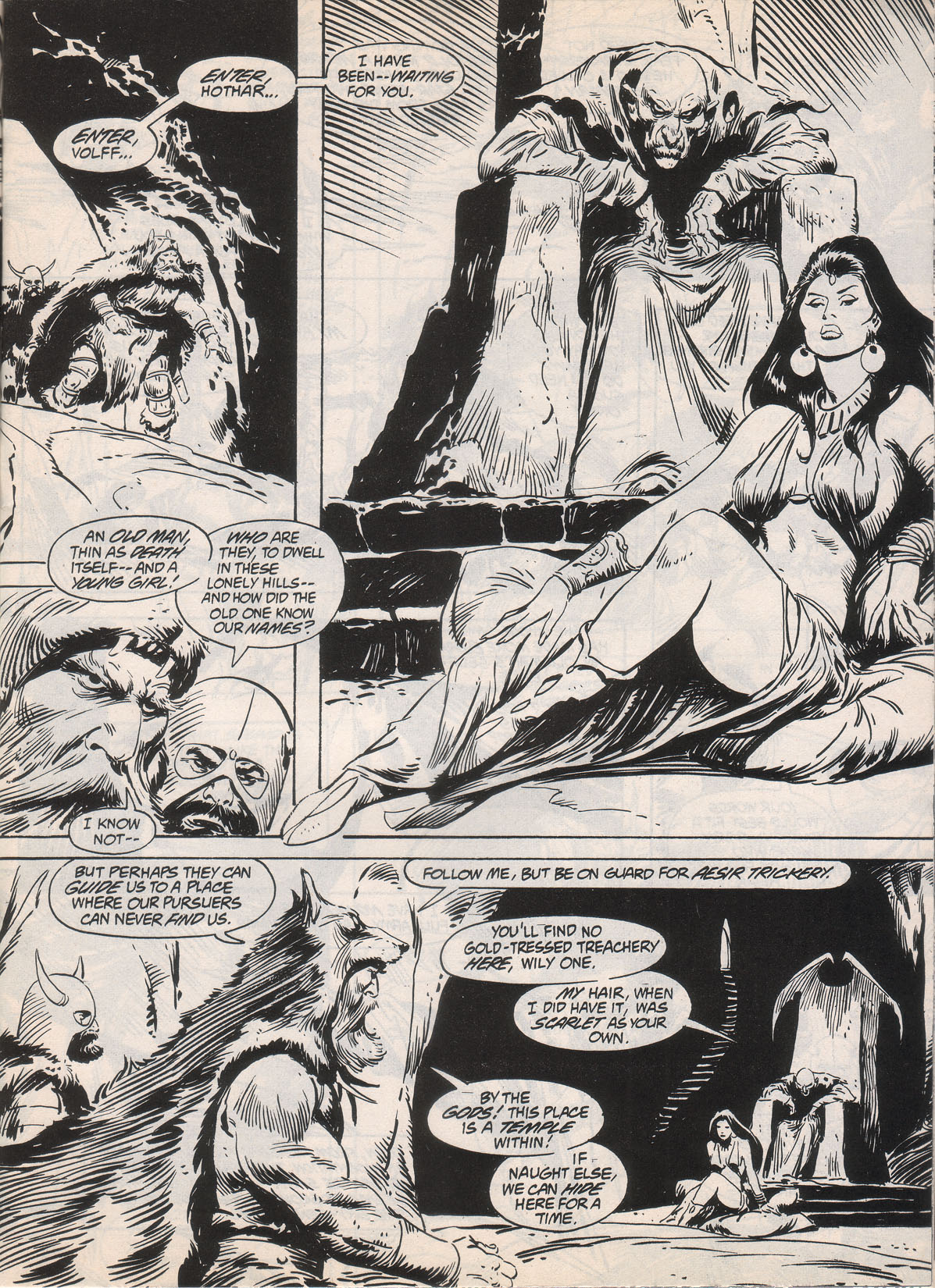 Read online The Savage Sword Of Conan comic -  Issue #222 - 8