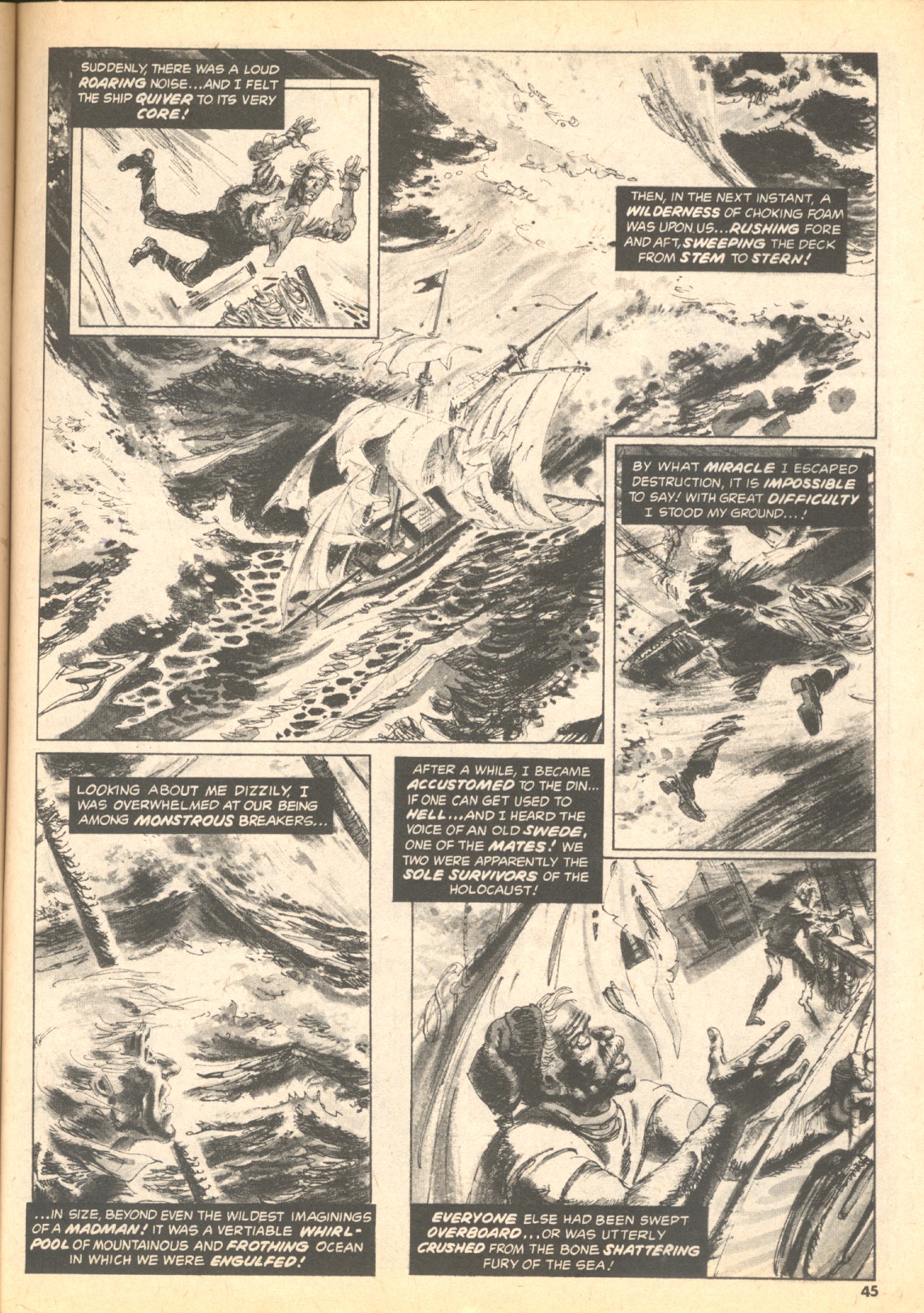 Read online Creepy (1964) comic -  Issue #69 - 45