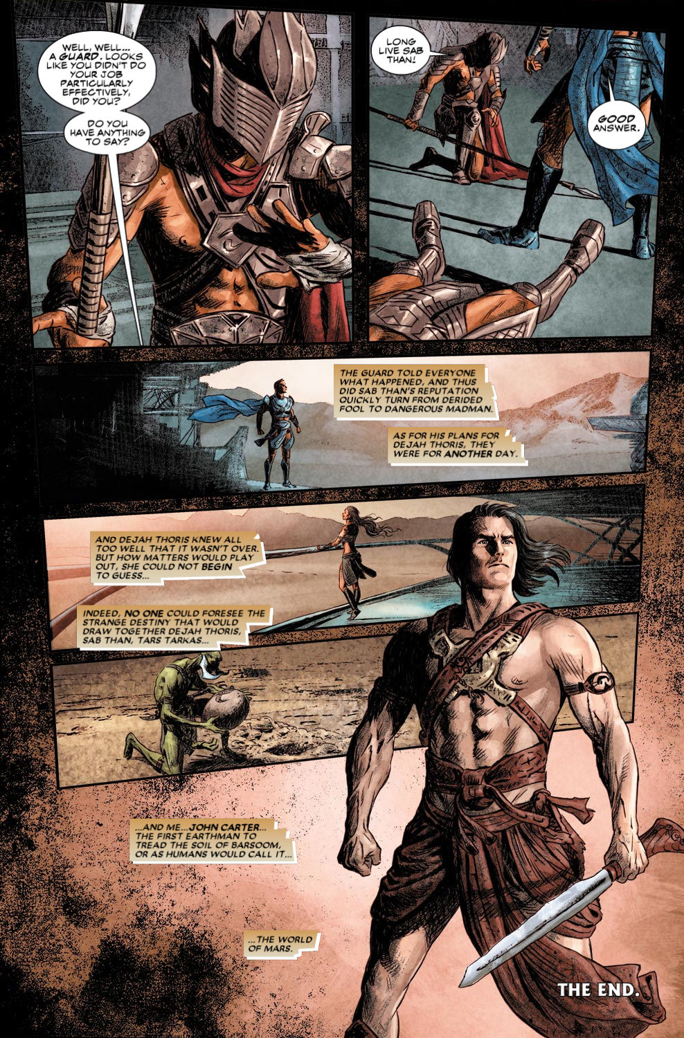 Read online John Carter: The World of Mars comic -  Issue #4 - 21