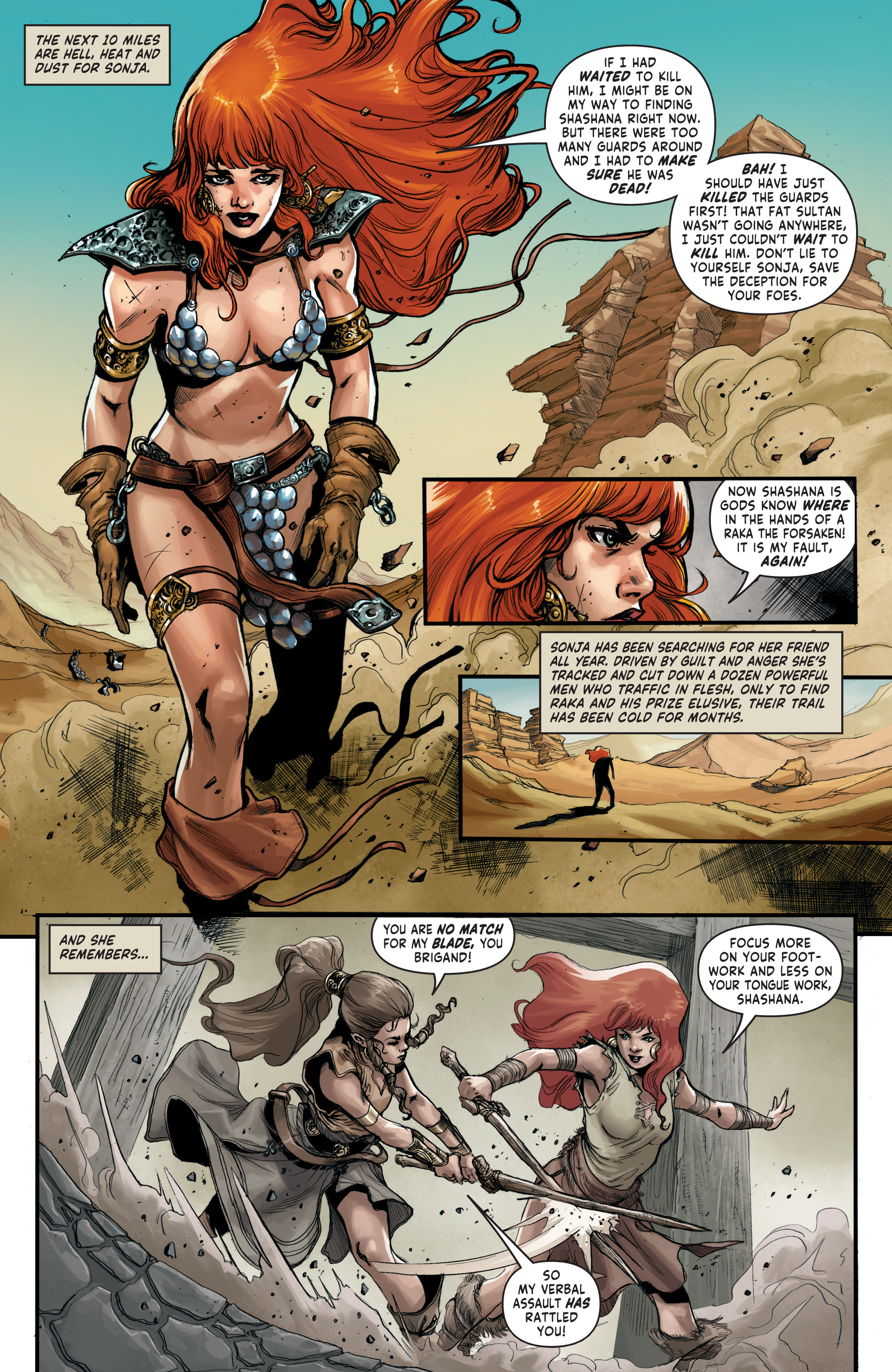 Read online Red Sonja: Birth of the She-Devil comic -  Issue #1 - 14