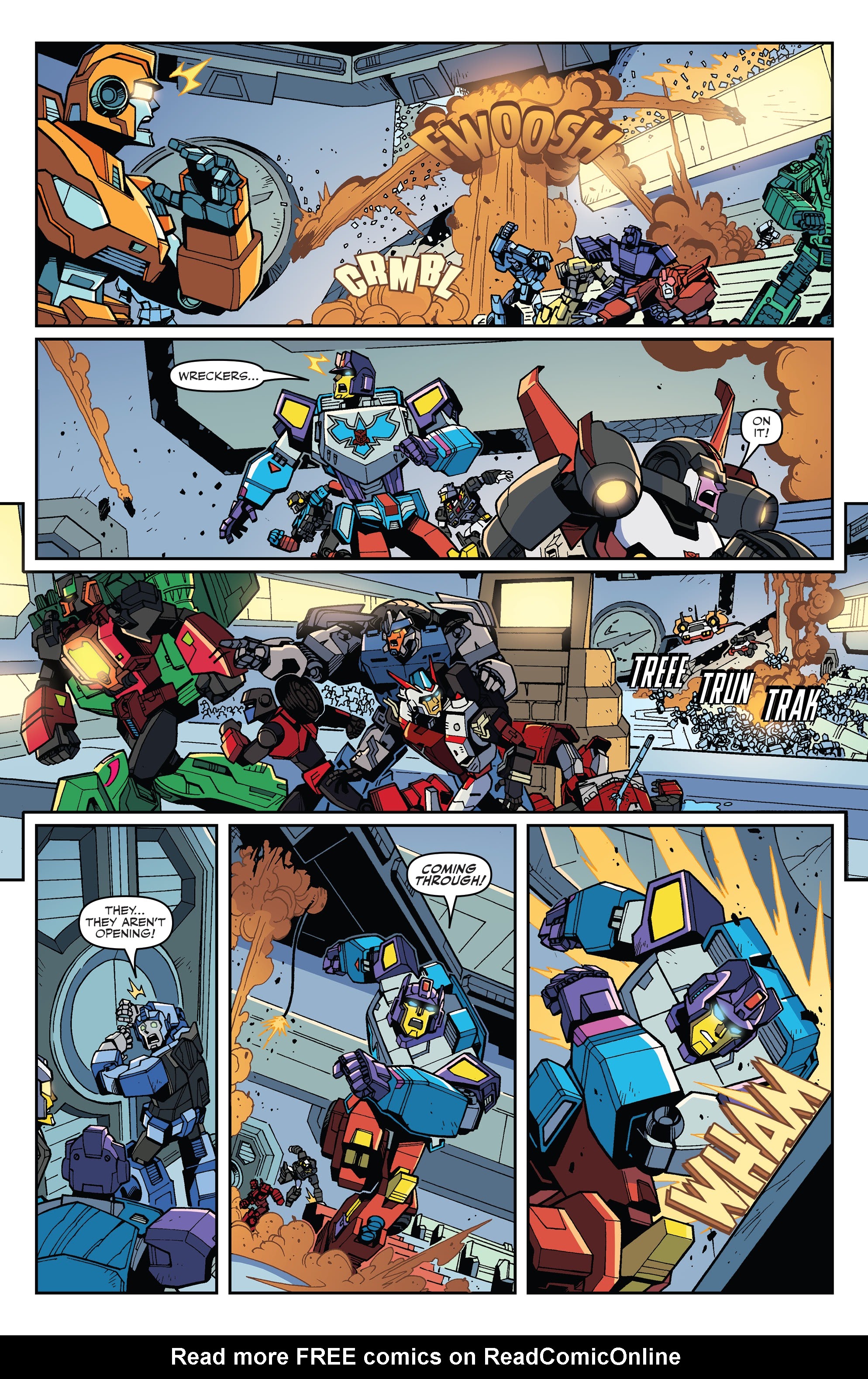 Read online Transformers: Wreckers-Tread and Circuits comic -  Issue #4 - 14