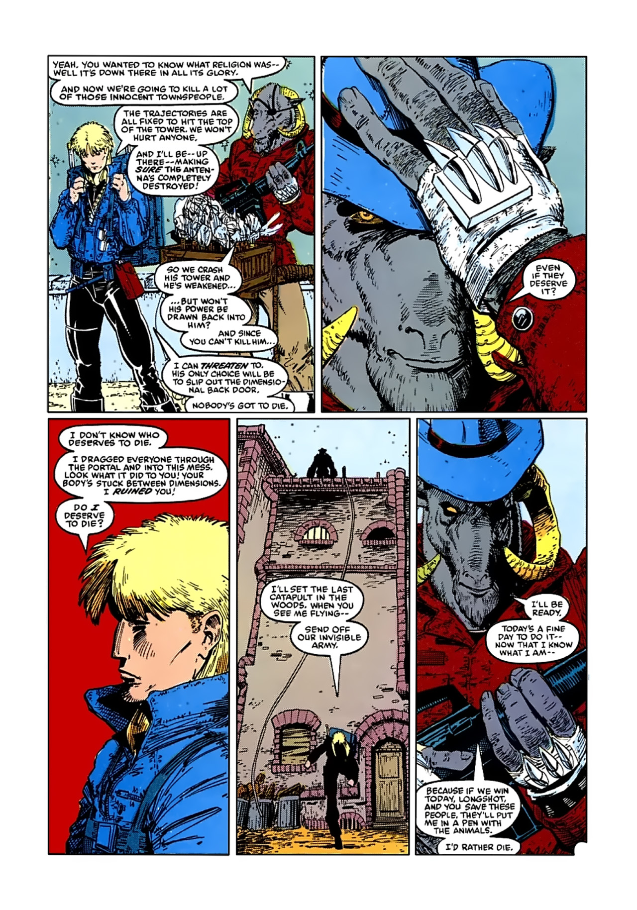 Read online Longshot (1985) comic -  Issue # _TPB 1 - 157