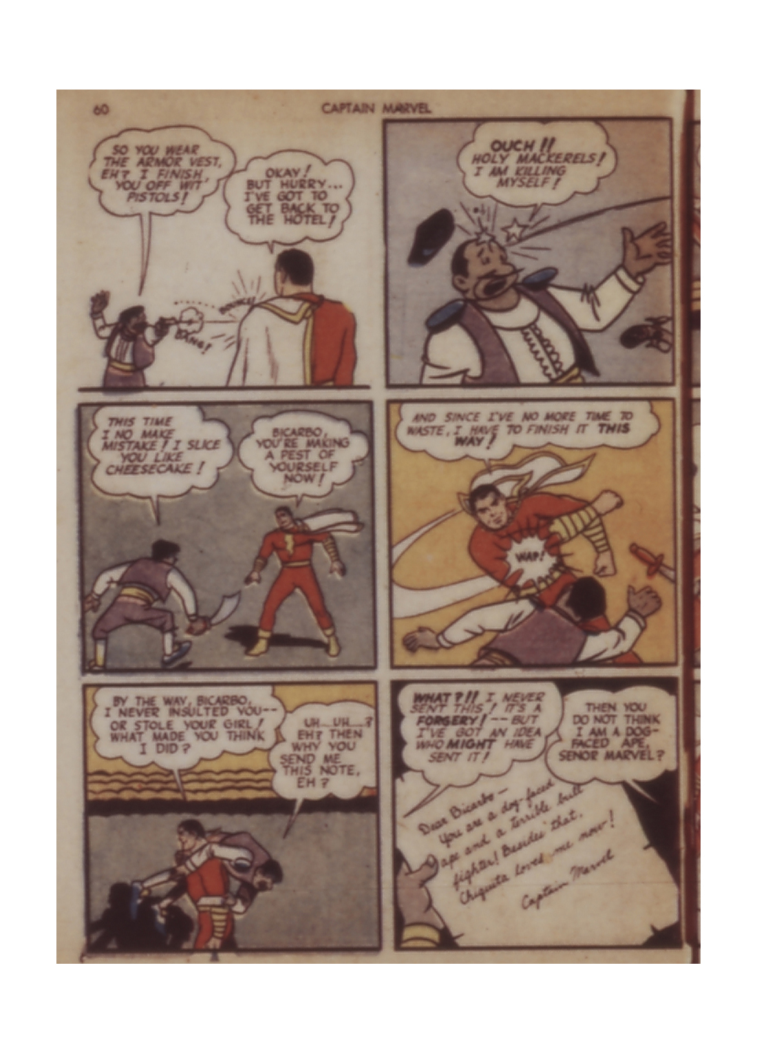 Read online Captain Marvel Adventures comic -  Issue #16 - 60