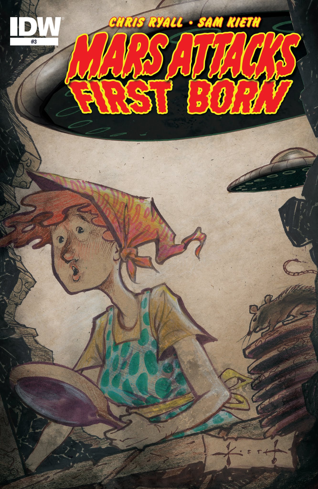 Read online Mars Attacks: First Born comic -  Issue #3 - 1