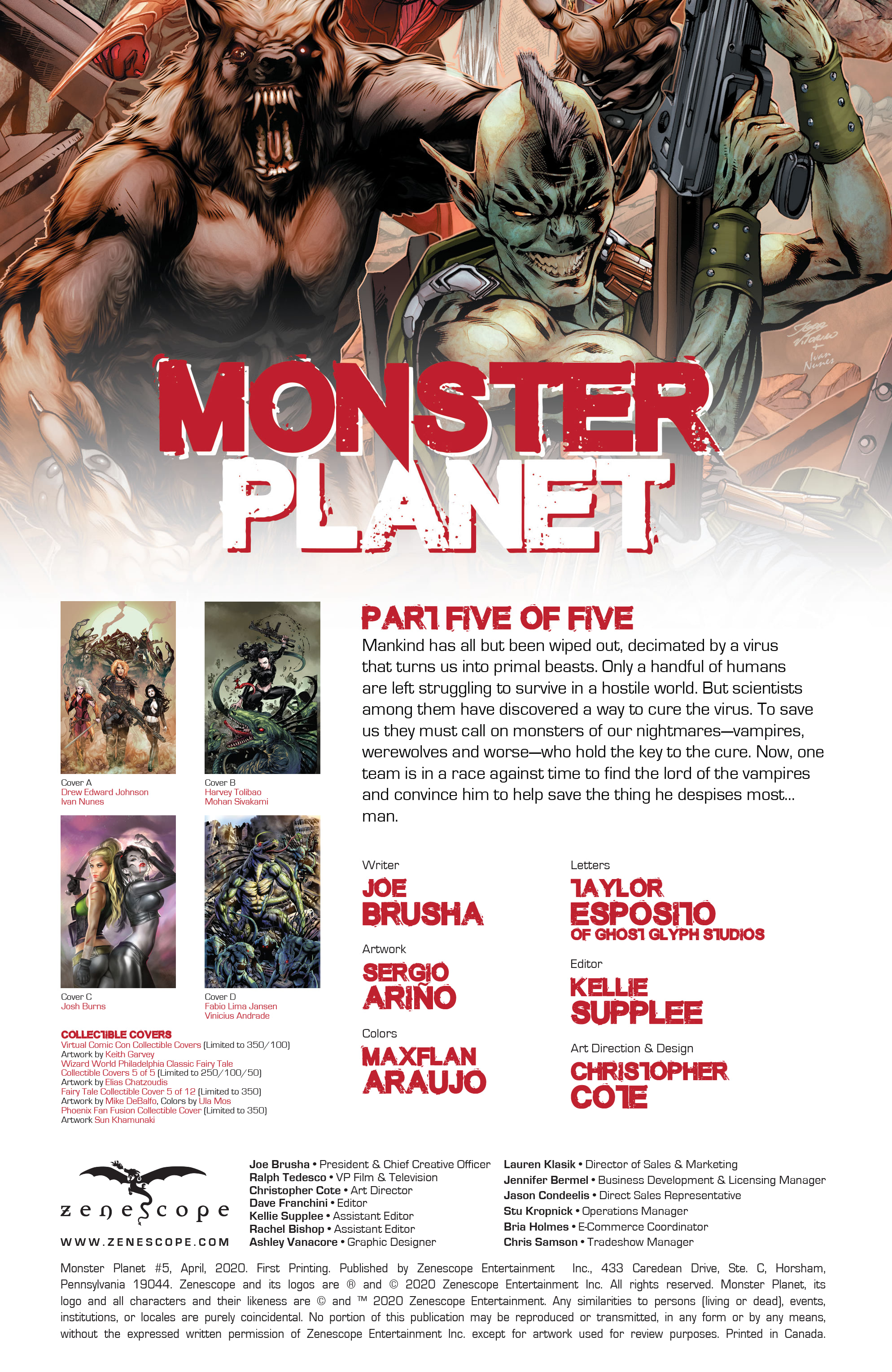 Read online Monster Planet comic -  Issue #5 - 2