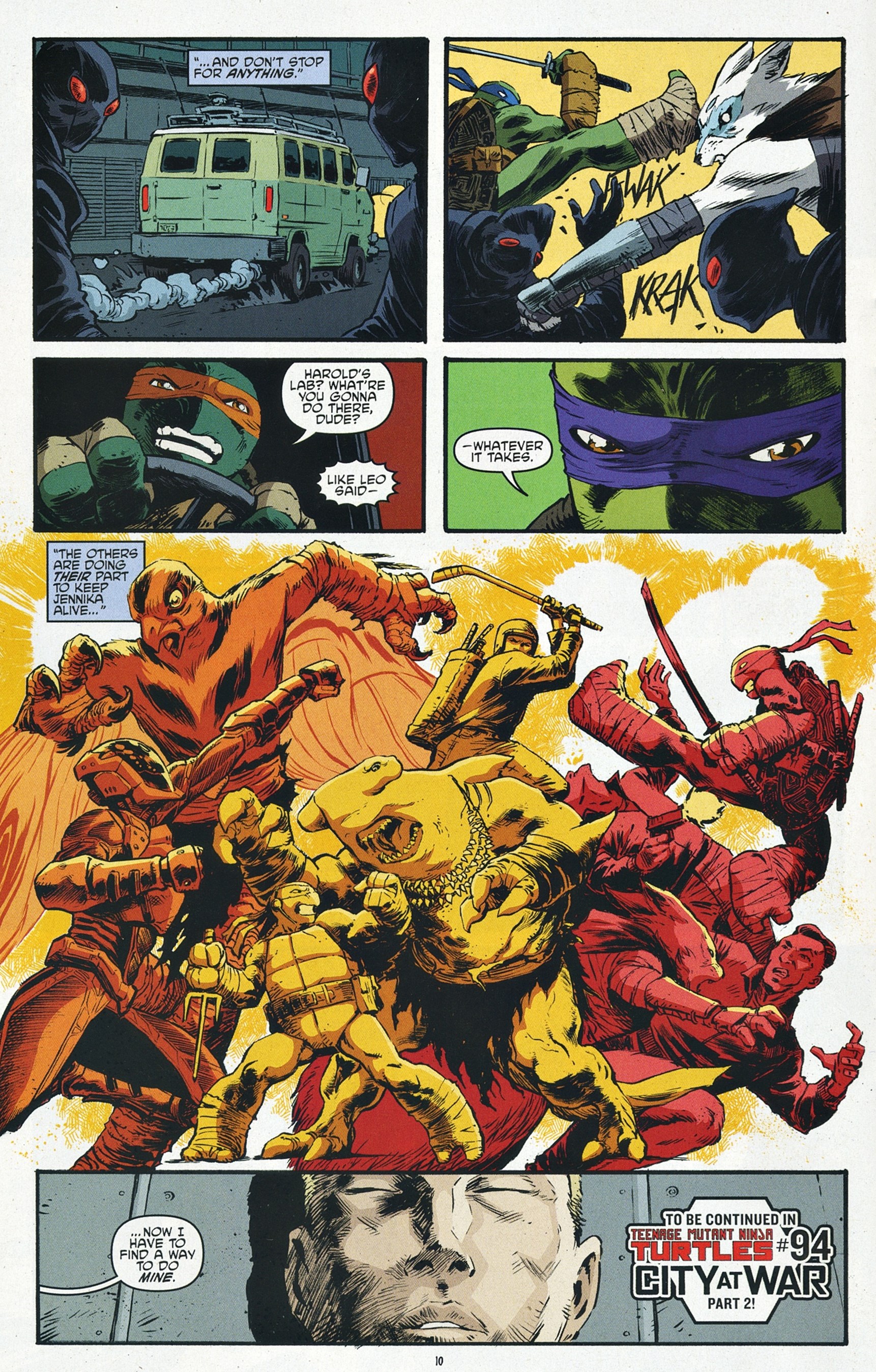 Read online Free Comic Book Day 2019 comic -  Issue # TMNT - 10