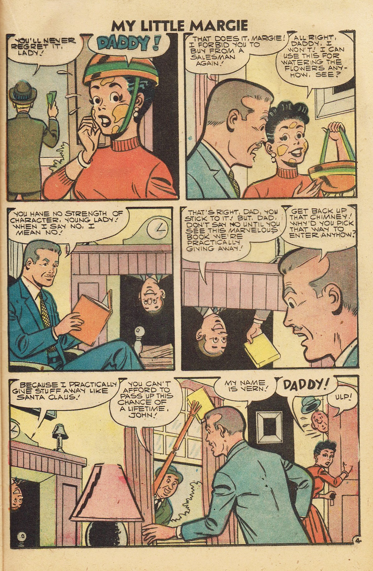 Read online My Little Margie (1954) comic -  Issue #20 - 30