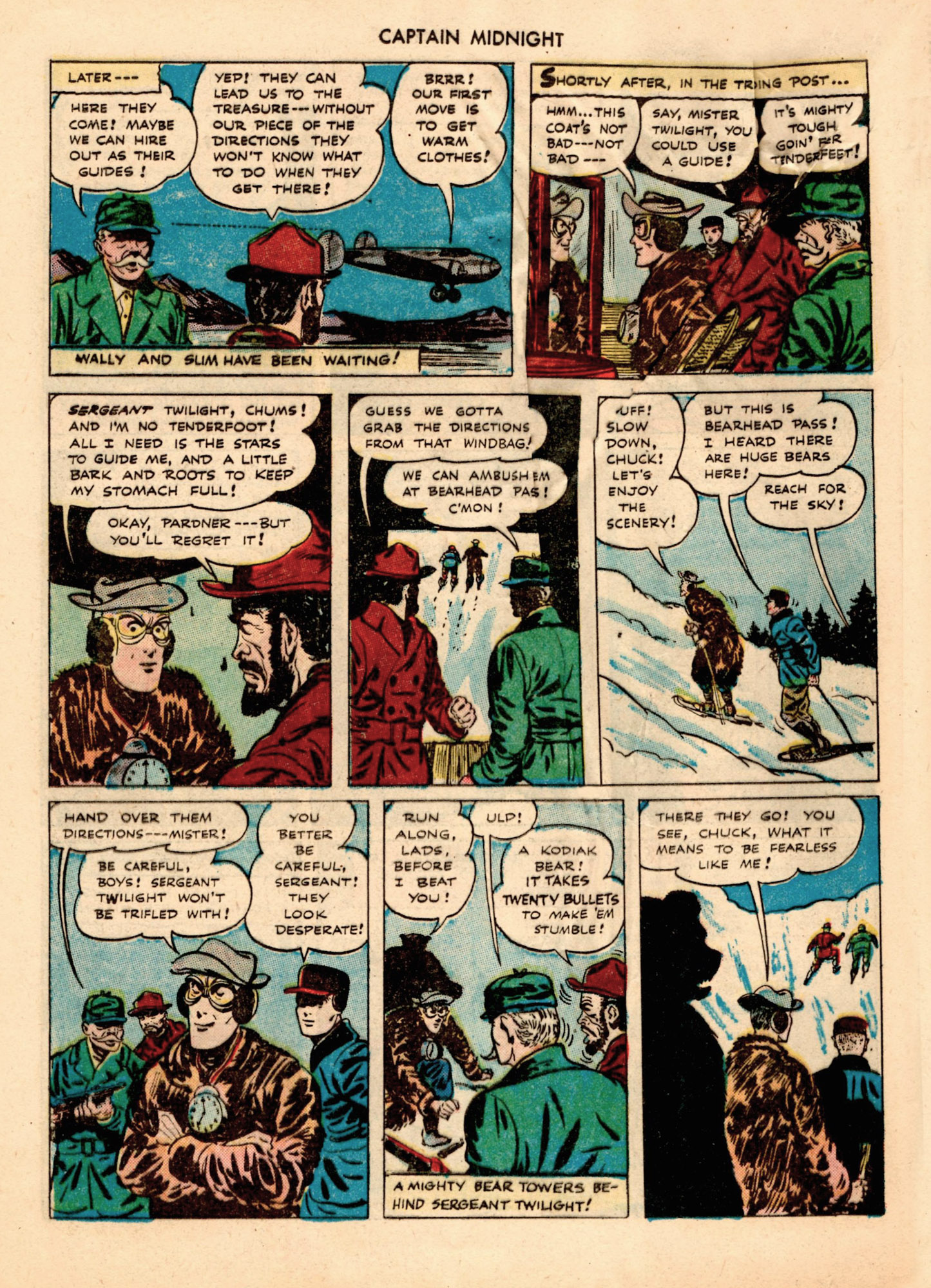 Read online Captain Midnight (1942) comic -  Issue #34 - 16