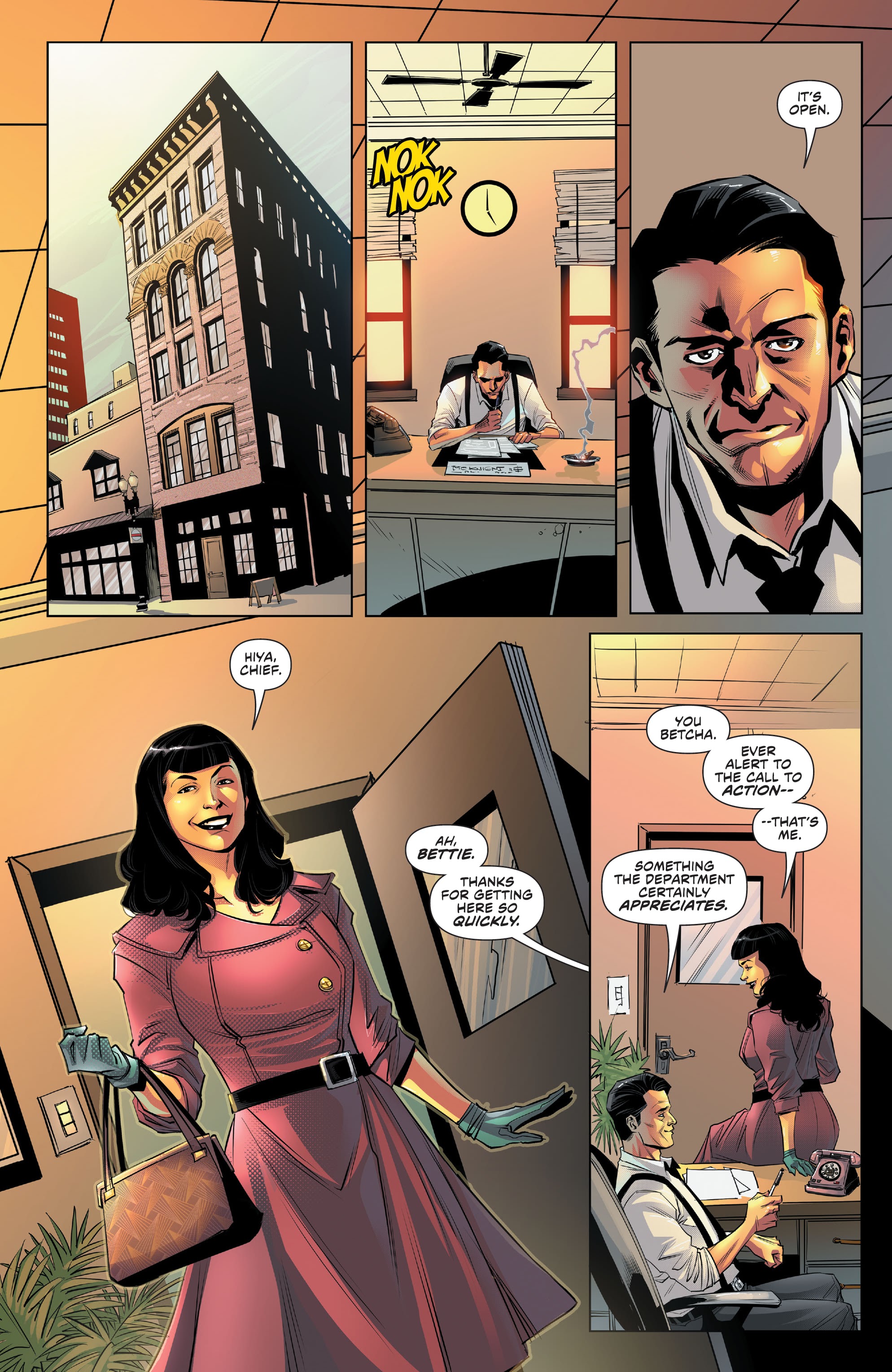 Read online Bettie Page & The Curse of the Banshee comic -  Issue #1 - 9
