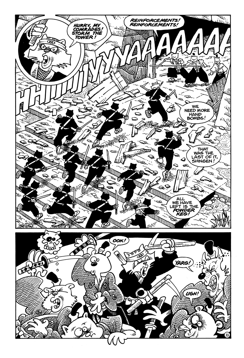 Read online Usagi Yojimbo (1987) comic -  Issue #17 - 12