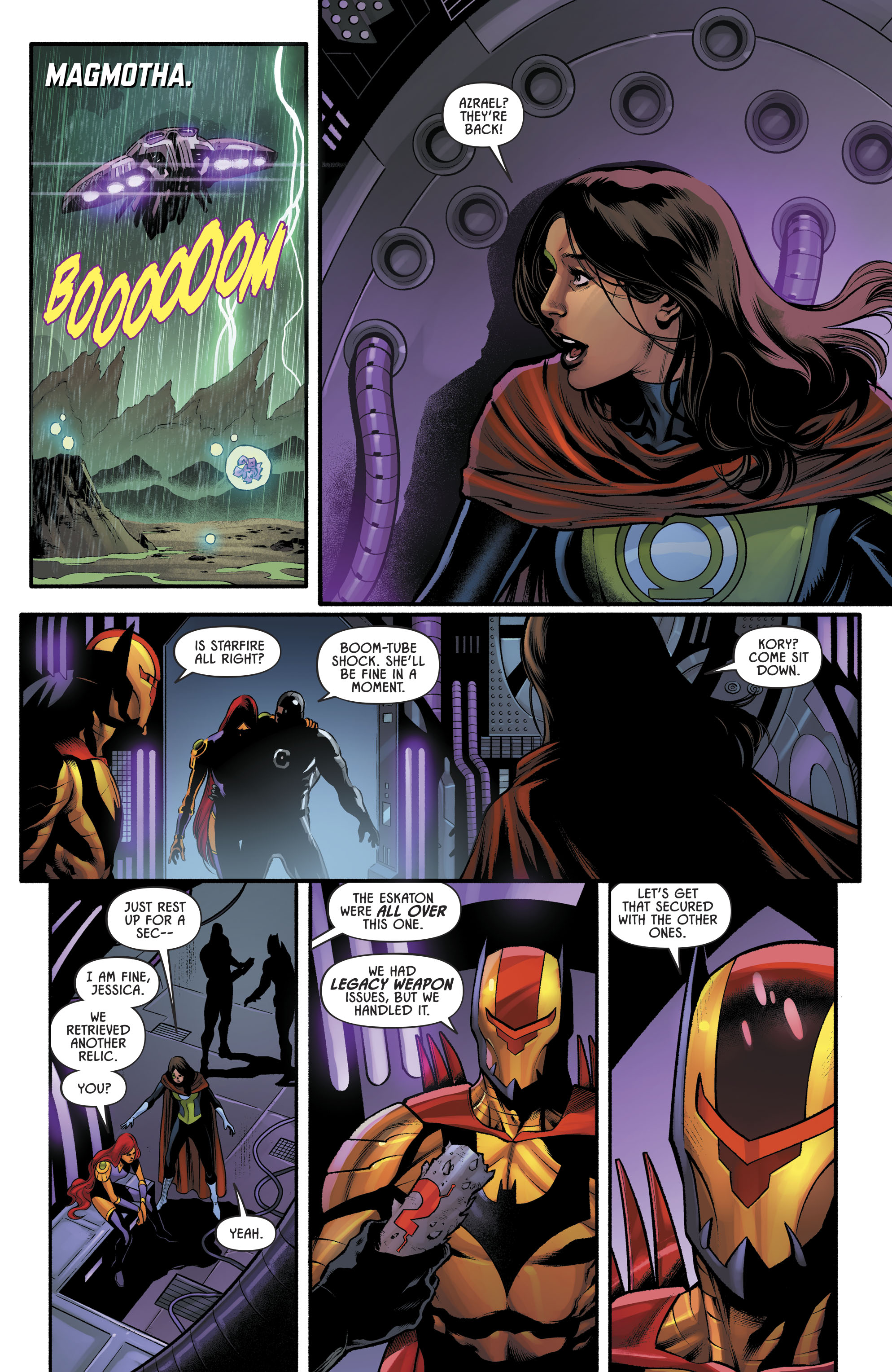 Read online Justice League Odyssey comic -  Issue #10 - 16