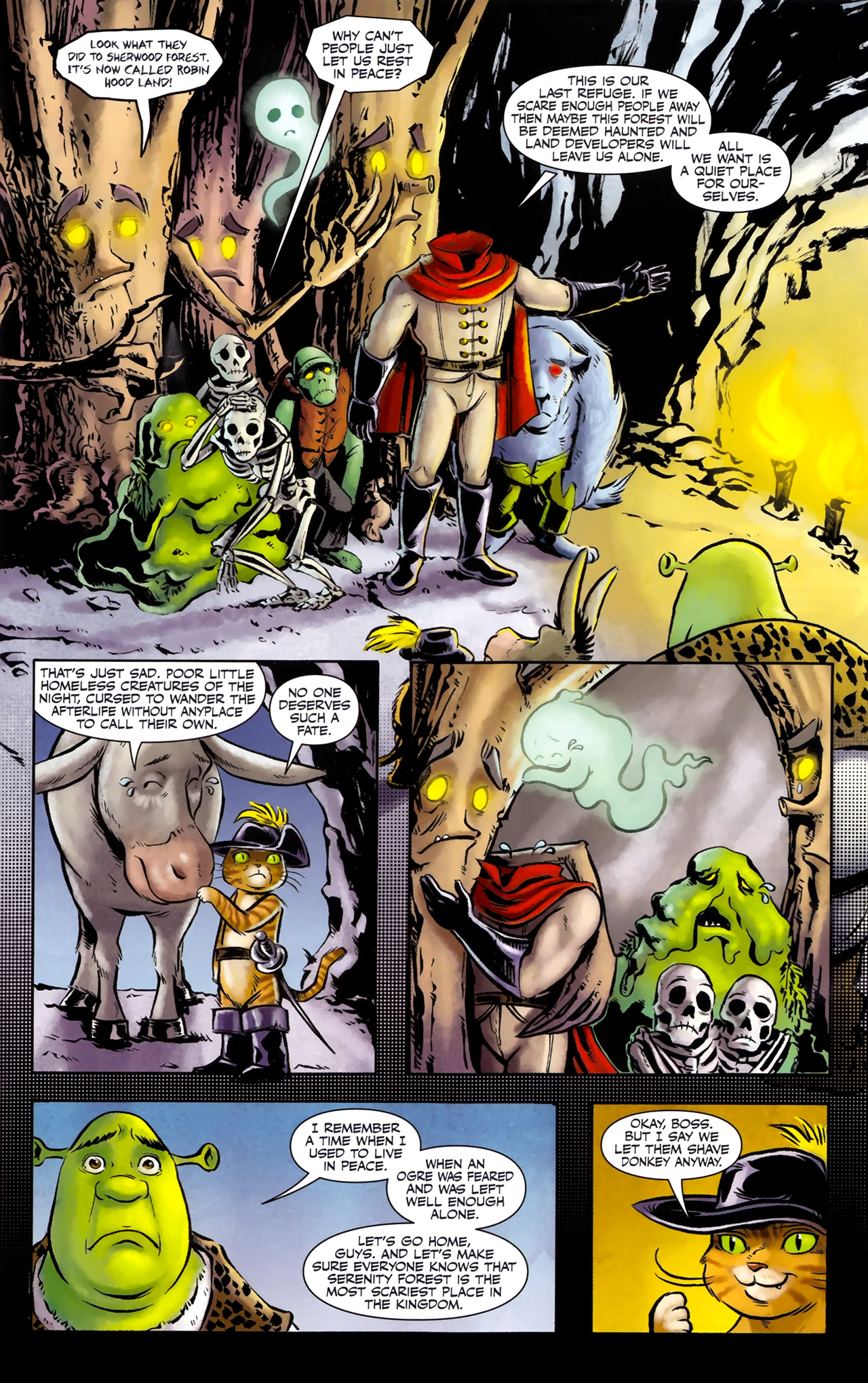 Read online Shrek (2010) comic -  Issue #2 - 21