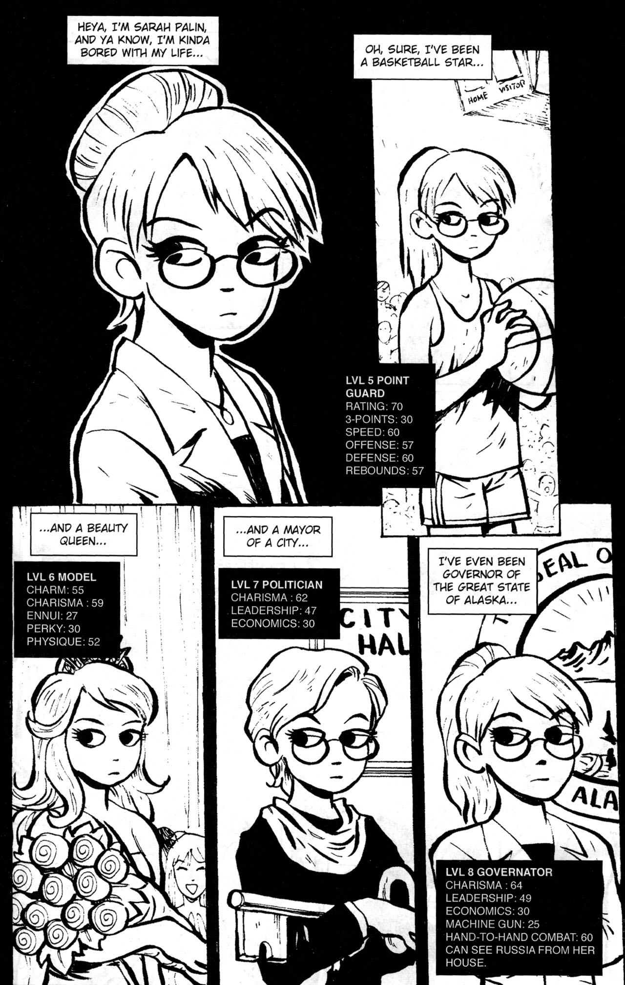 Read online Sarah Palin versus the World comic -  Issue # Full - 2