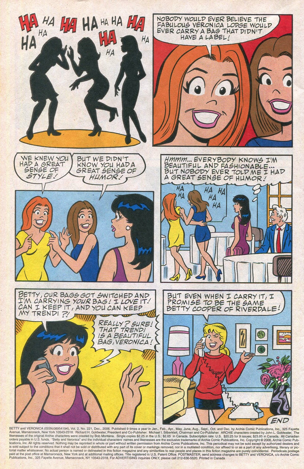 Read online Betty and Veronica (1987) comic -  Issue #221 - 32
