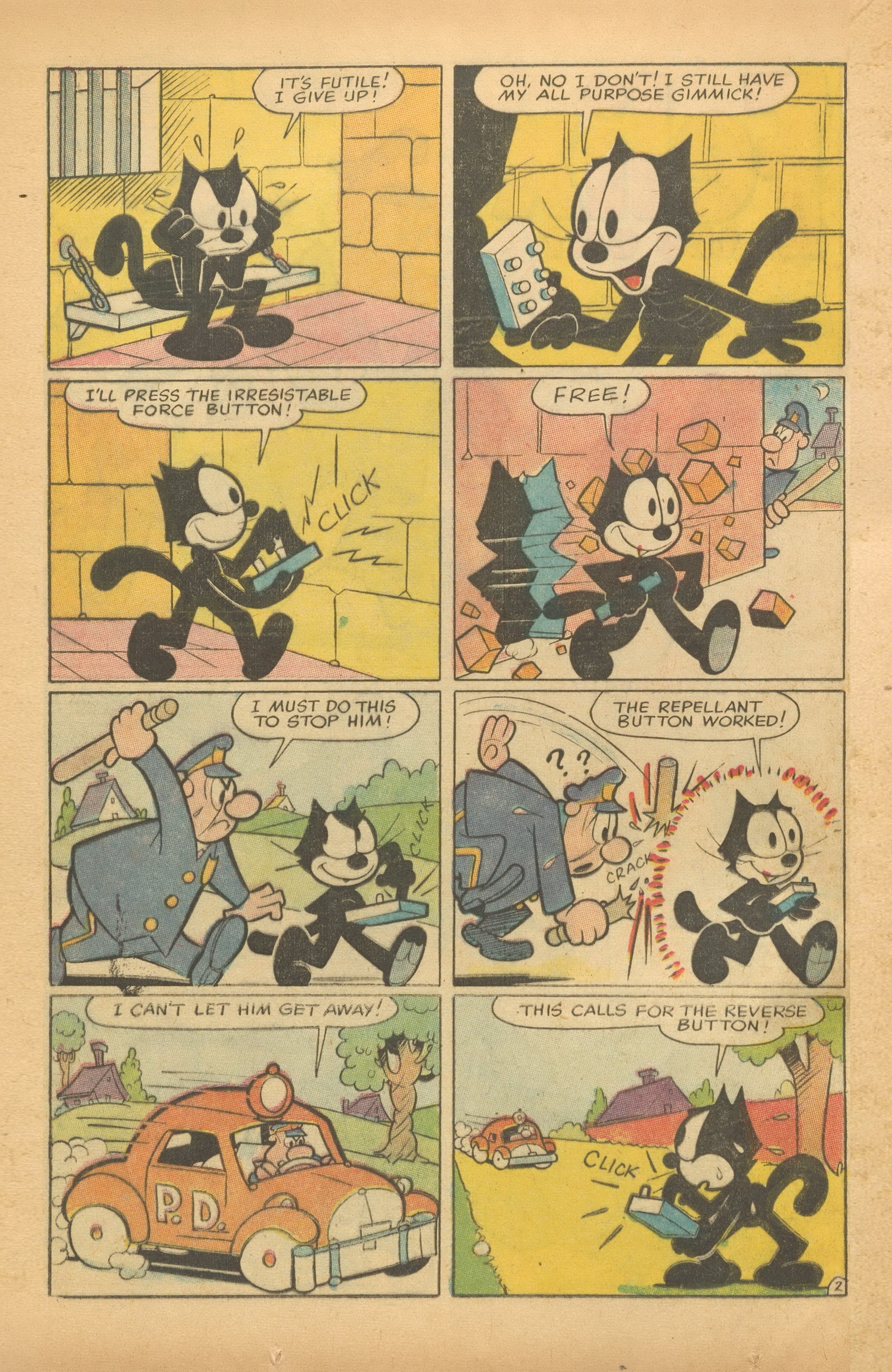 Read online Felix the Cat (1955) comic -  Issue #89 - 22