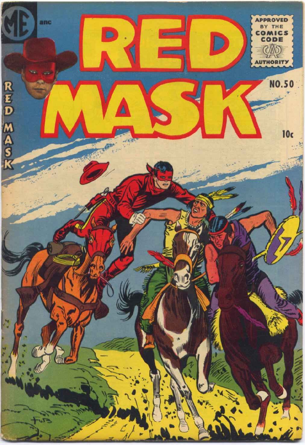 Read online Red Mask (1954) comic -  Issue #50 - 1