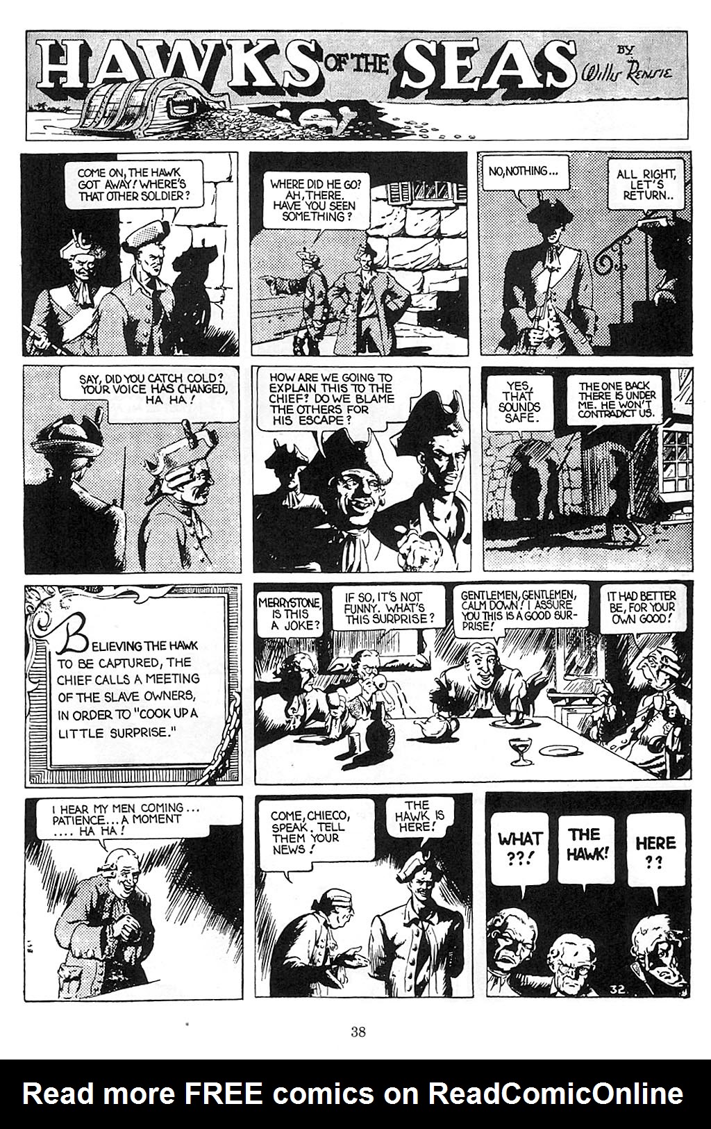 Read online Will Eisner's Hawks of the Seas comic -  Issue # TPB - 39