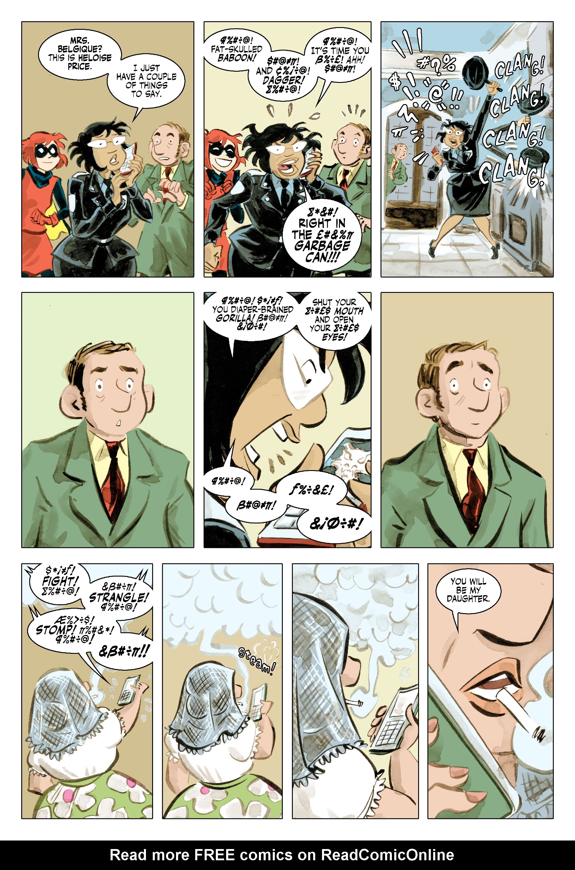 Read online Bandette (2012) comic -  Issue #21 - 21