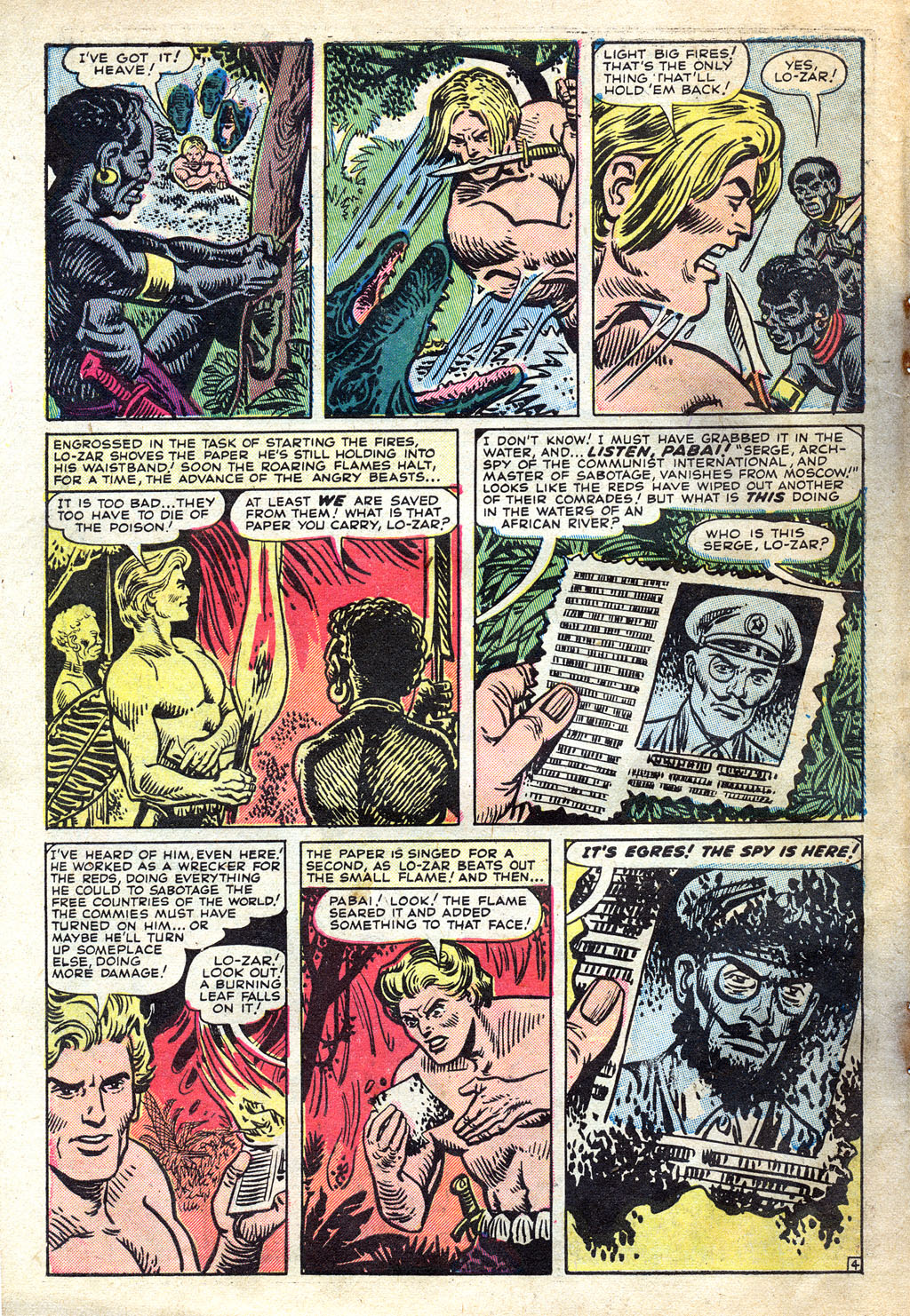 Read online Jungle Action (1954) comic -  Issue #2 - 6
