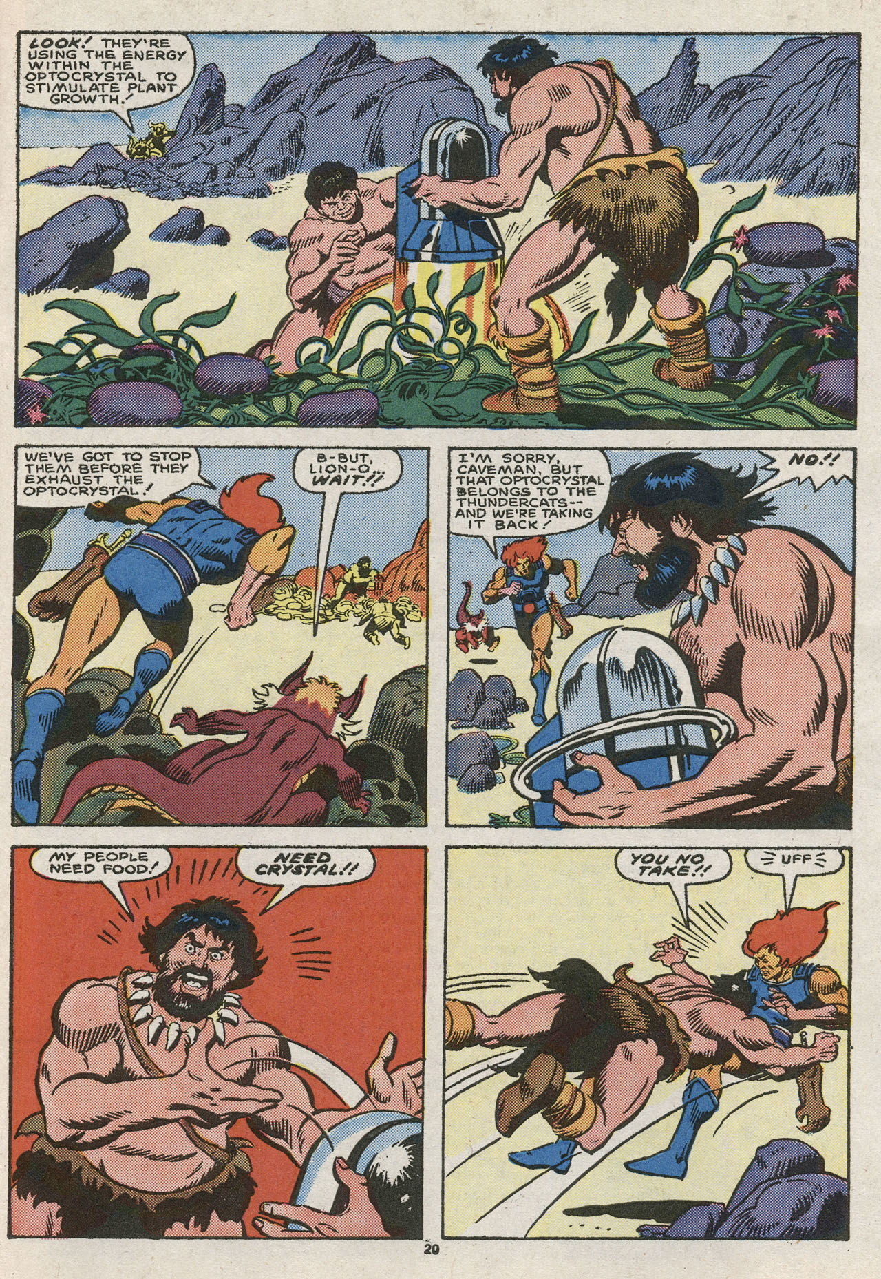 Read online ThunderCats (1985) comic -  Issue #15 - 29