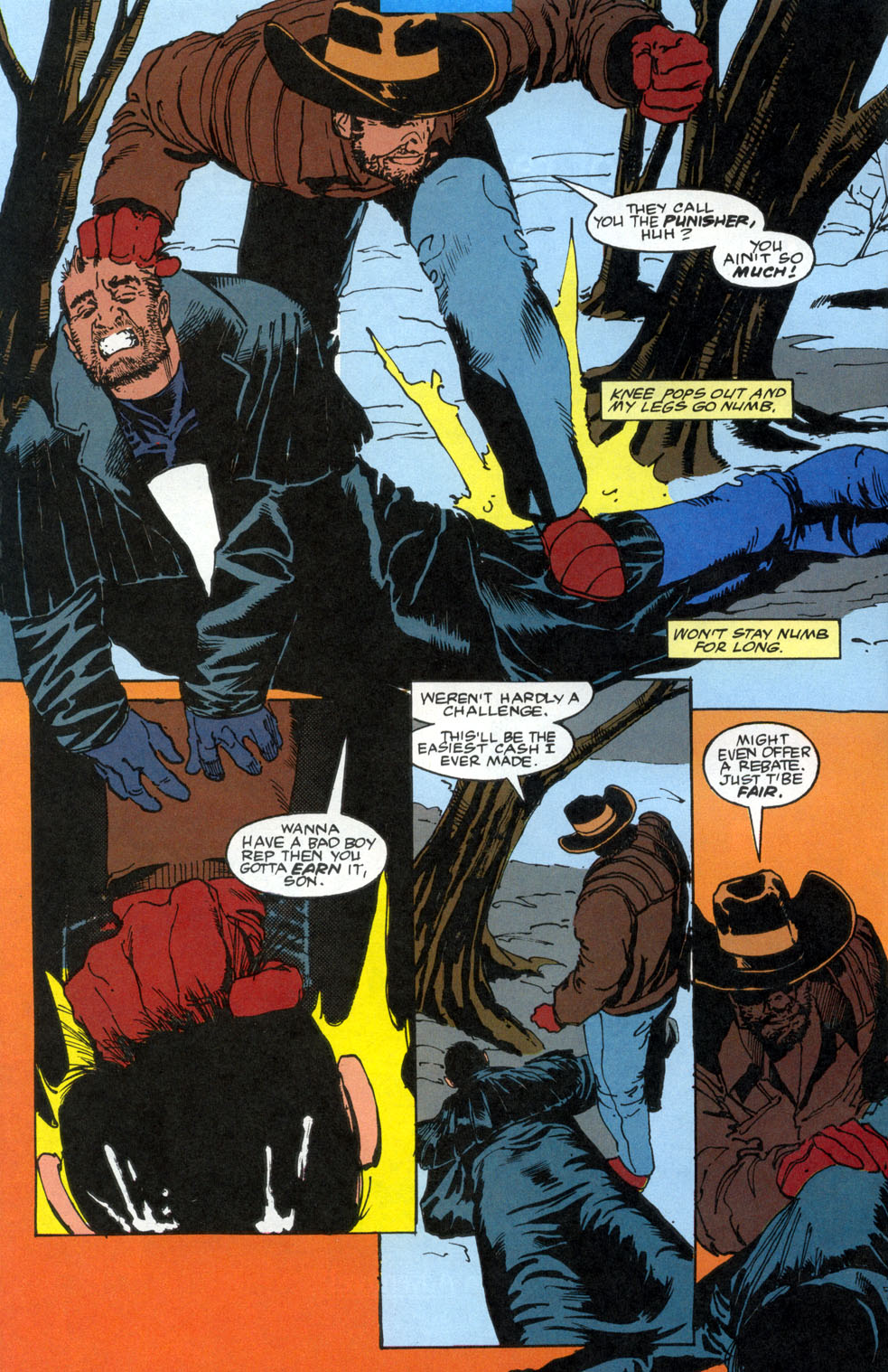 Read online The Punisher War Zone comic -  Issue #11 - 22