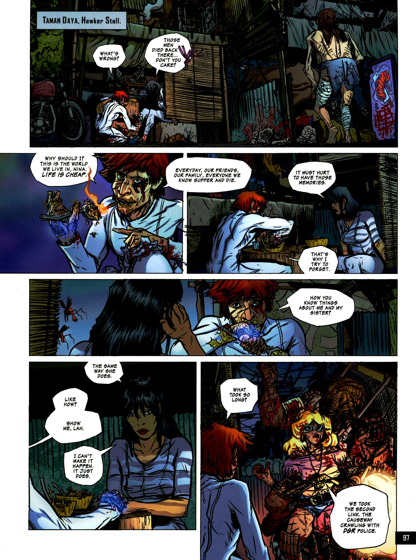 Read online Fluorescent Black comic -  Issue # TPB (Part 1) - 93