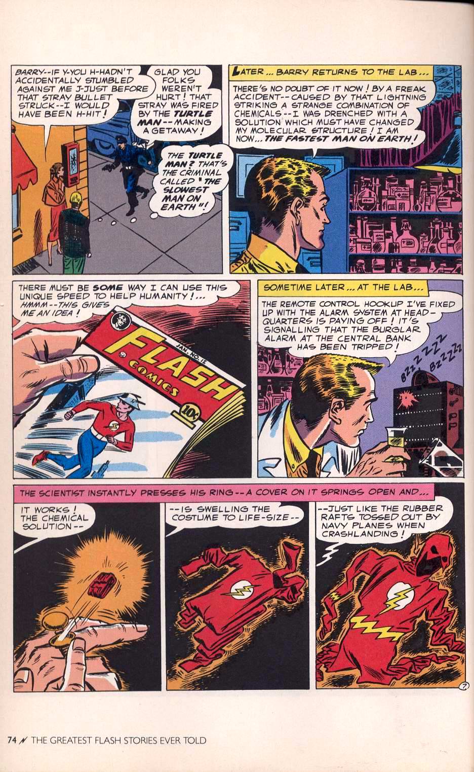 Read online The Greatest Flash Stories Ever Told comic -  Issue # TPB - 75