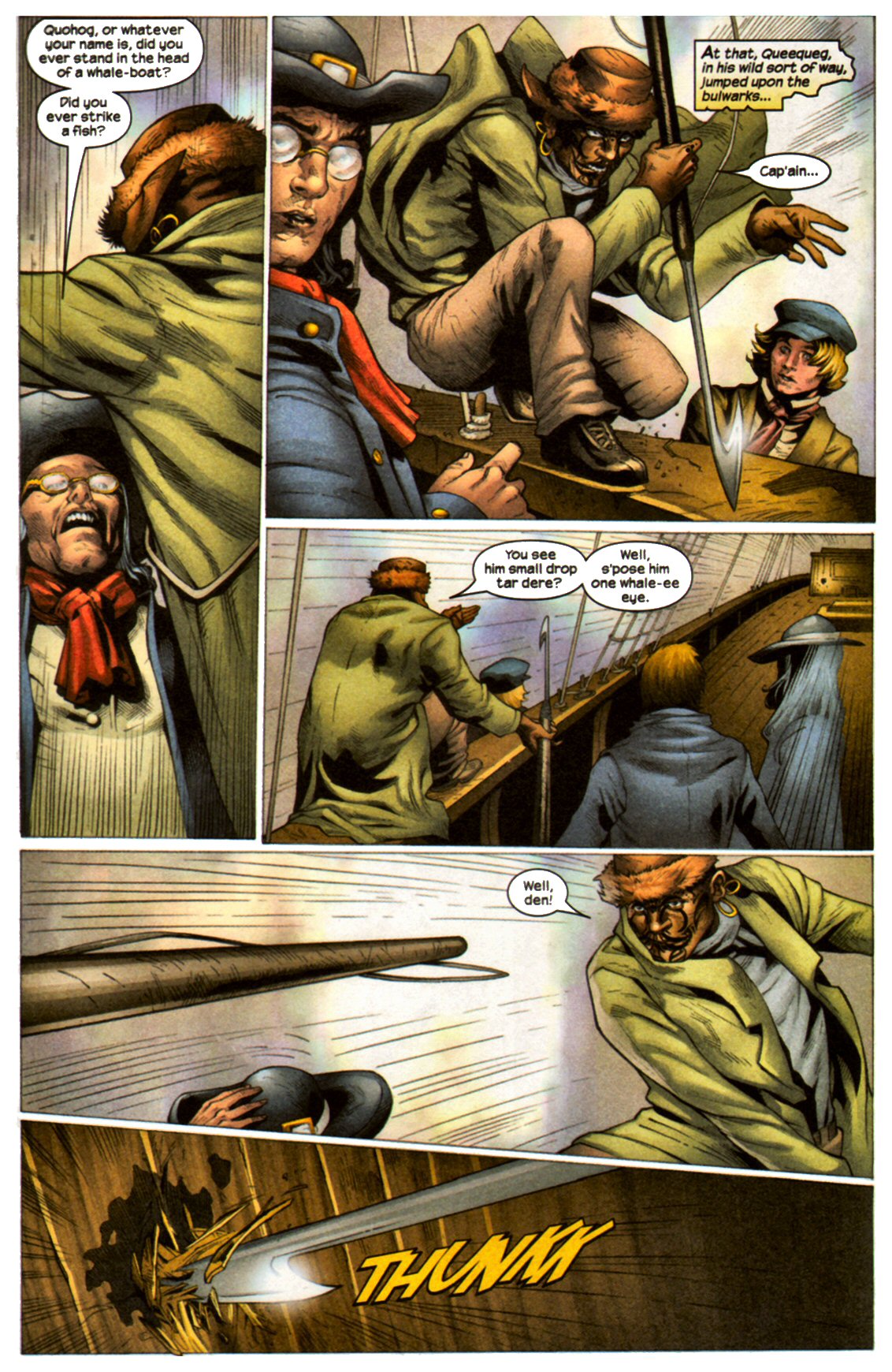 Read online Marvel Illustrated: Moby Dick comic -  Issue # TPB - 25