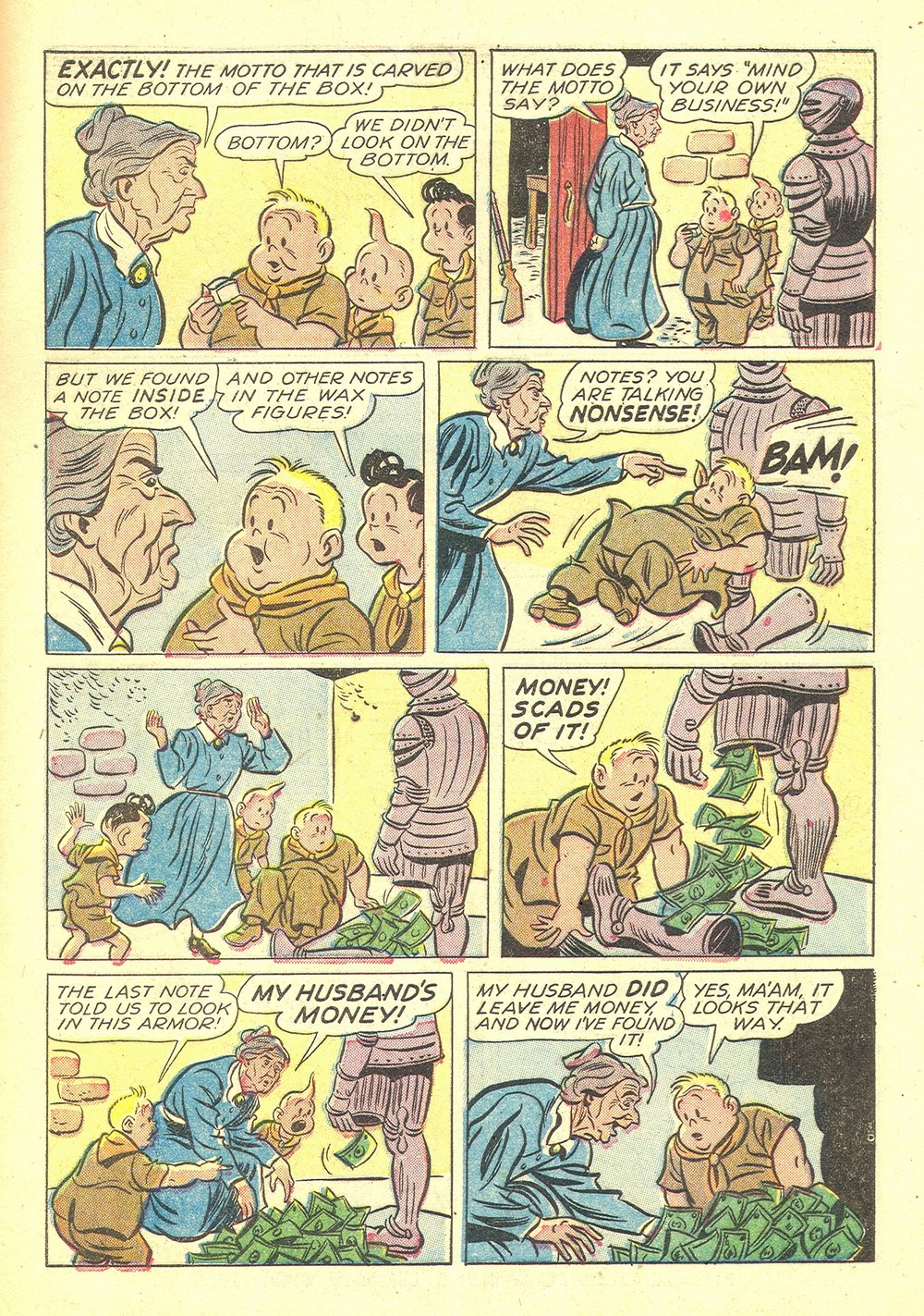 Read online Four Color Comics comic -  Issue #587 - 33